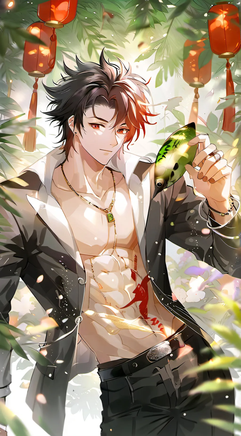 ai character: tanzen background