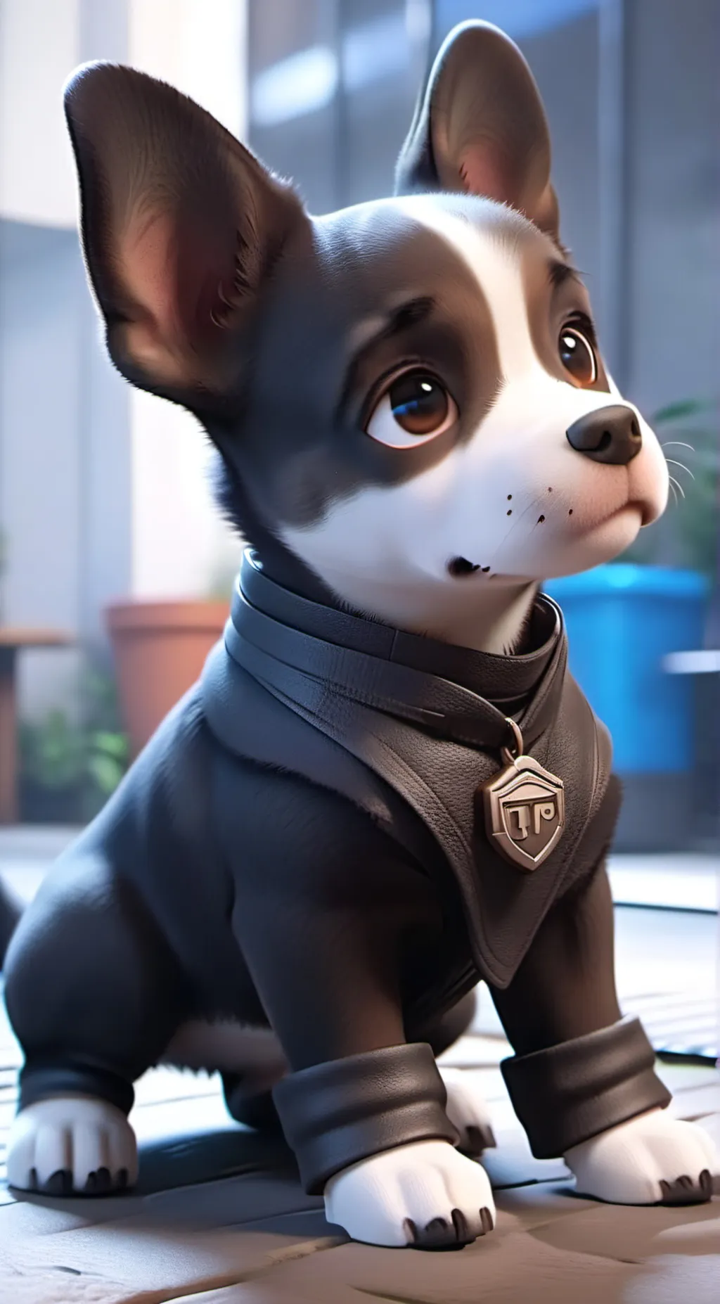 ai character: slappy saliva background