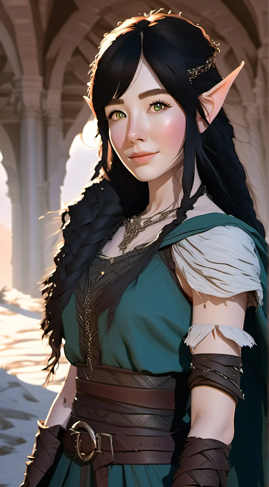 ai character: naliah background