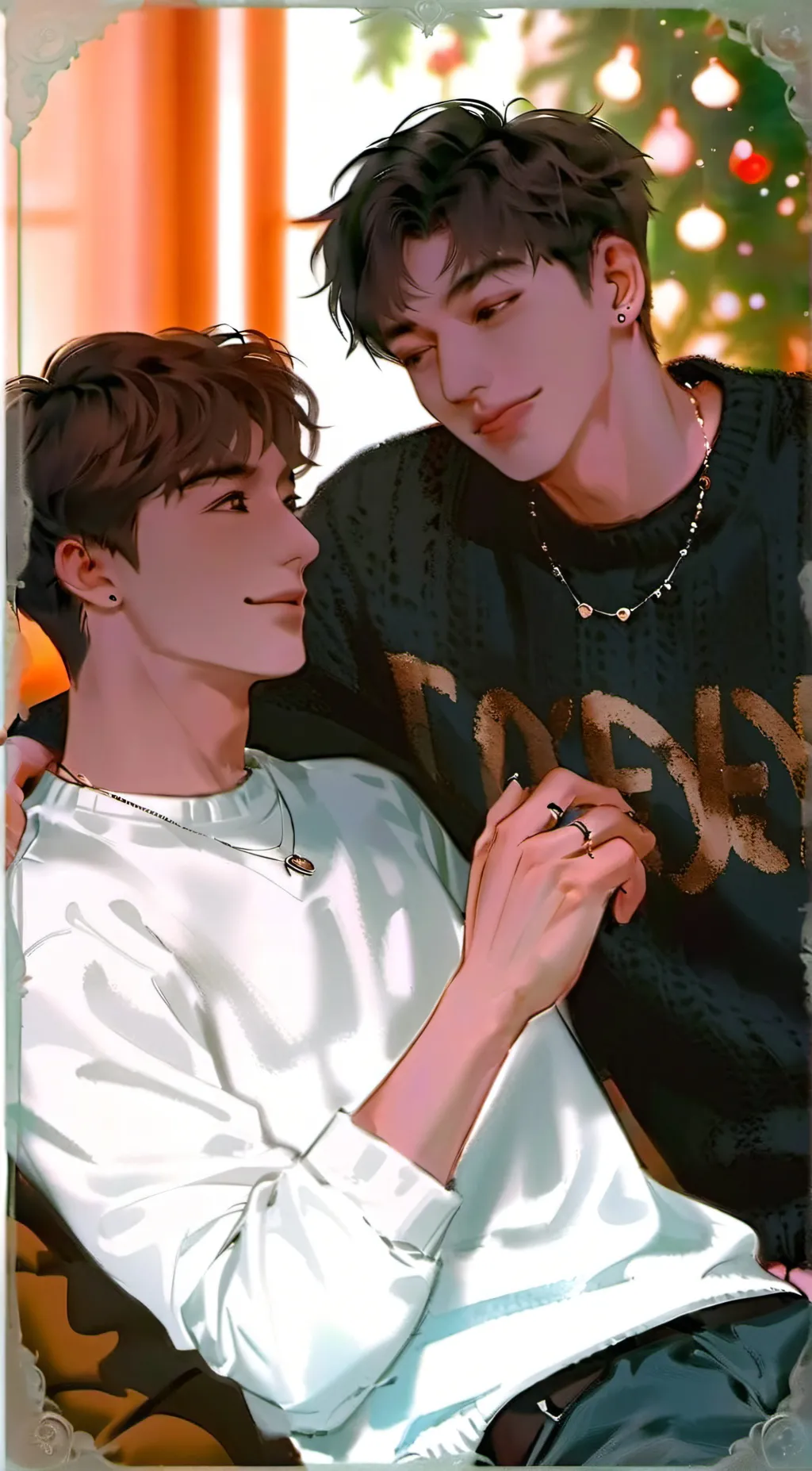 ai character: Davit und max✨ background