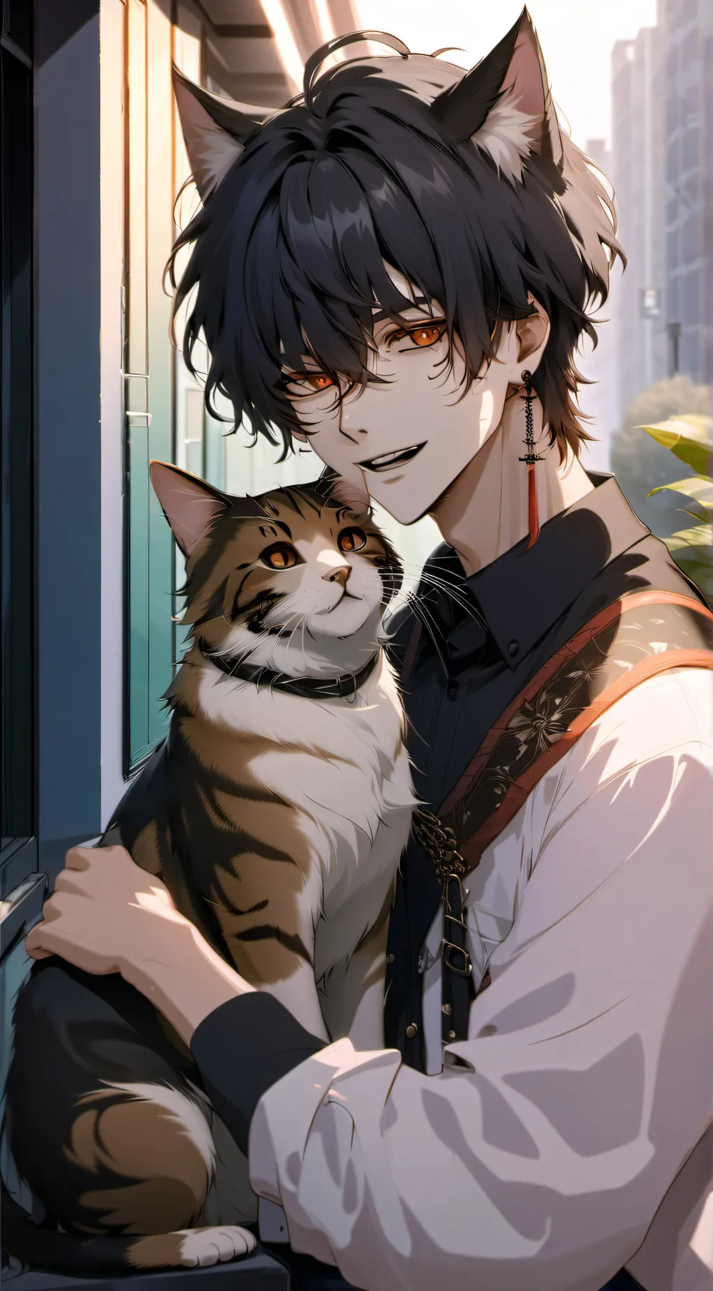 ai character: daly background