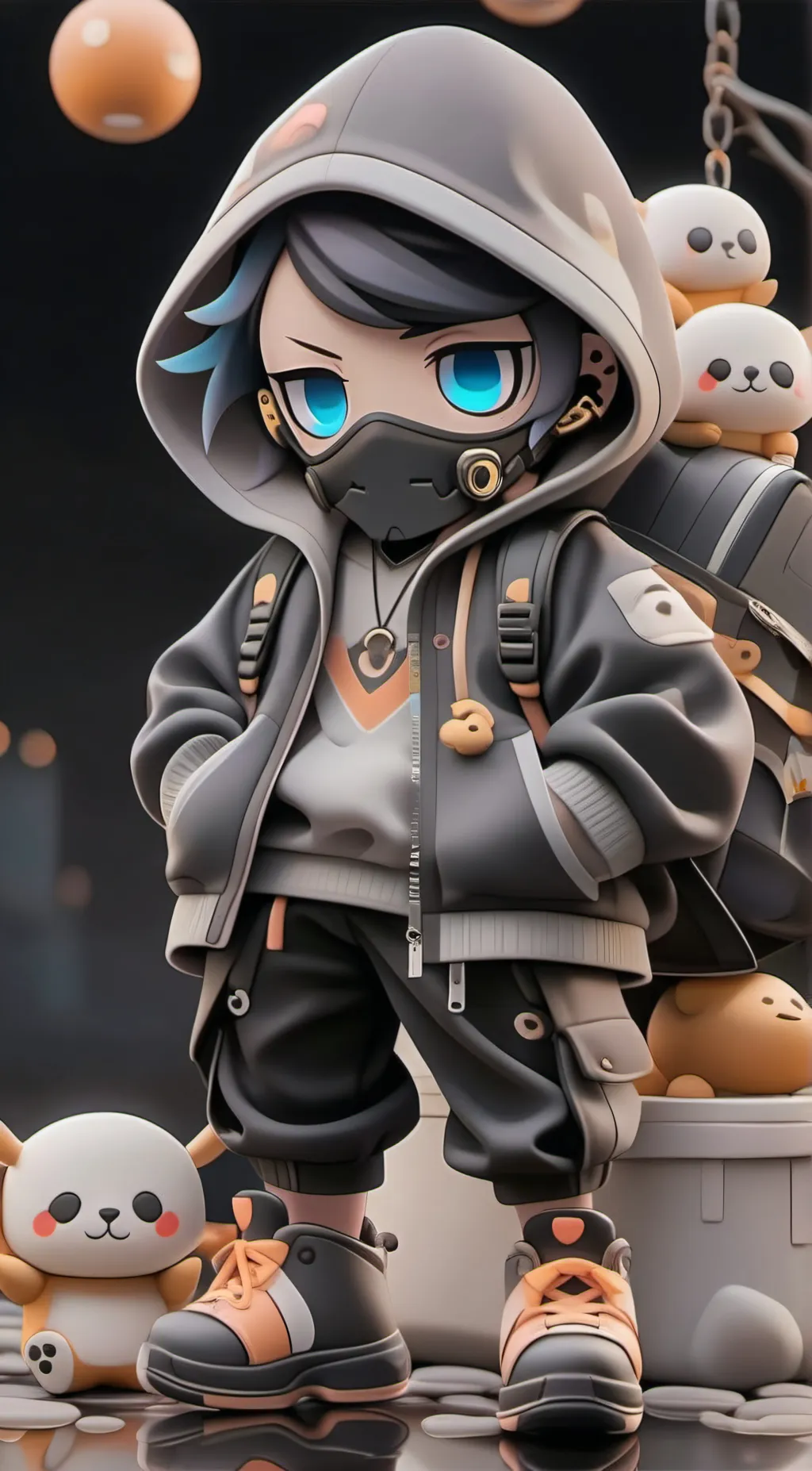 ai character: Marcus. background