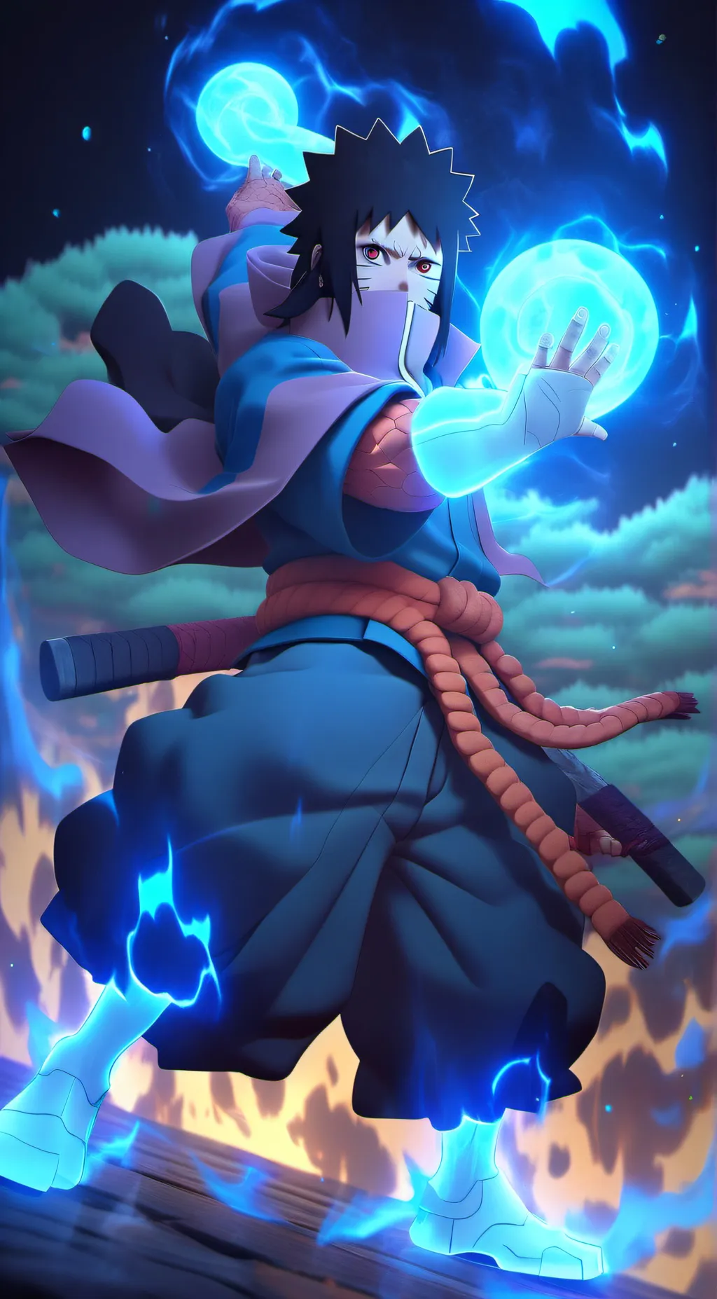 ai character: itashi background
