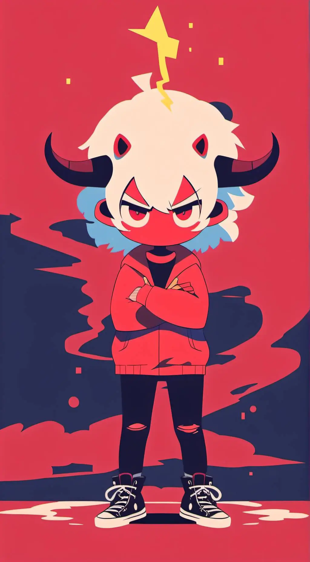 ai character: Saltine background