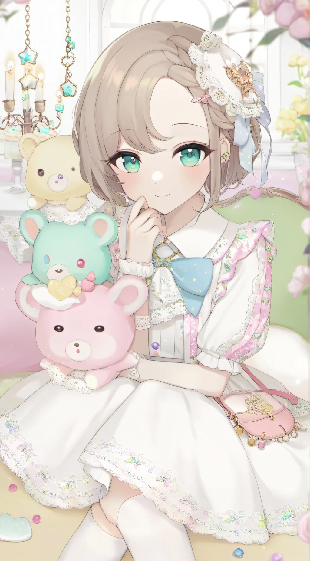 ai character: Bella background