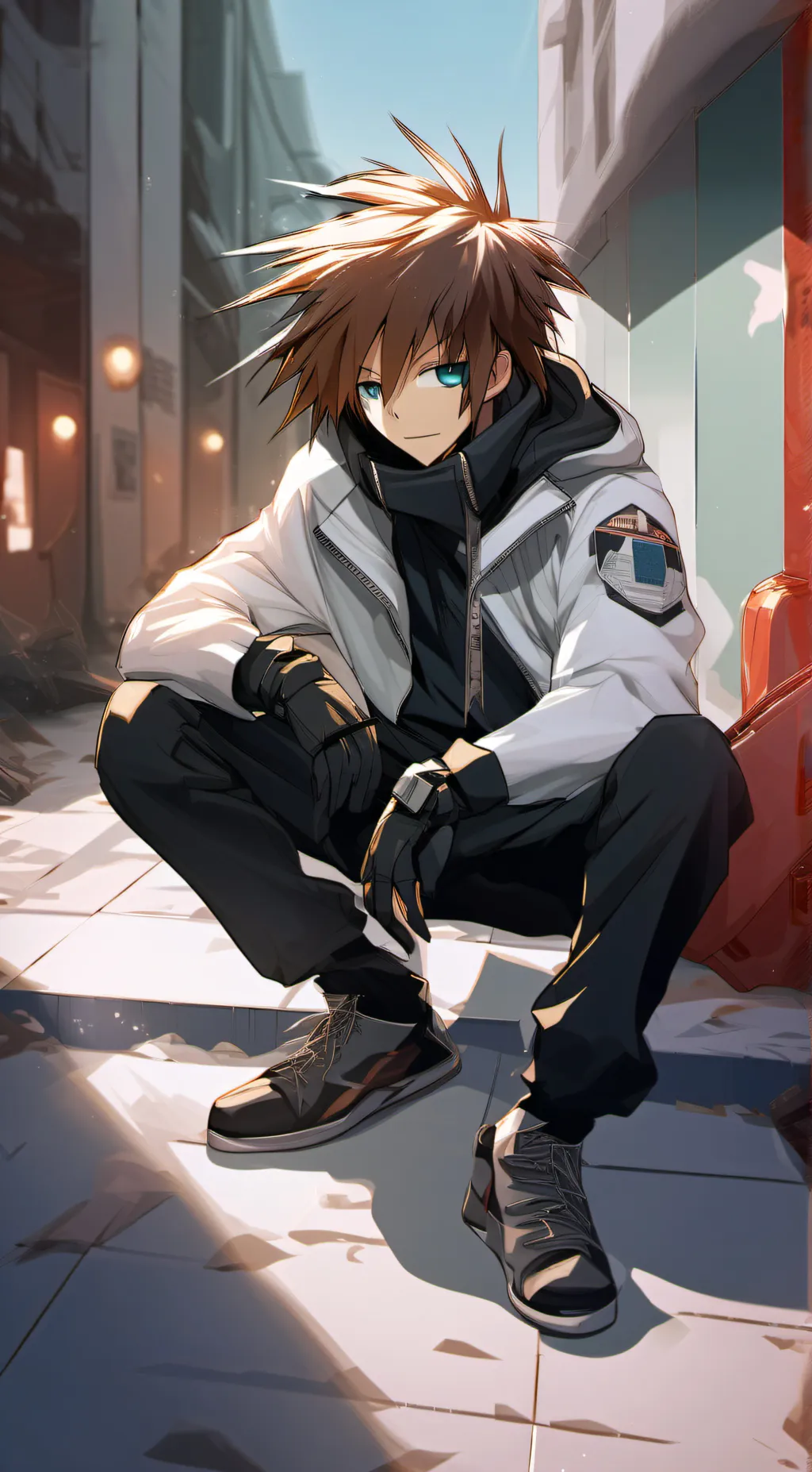 ai character: Sora  background