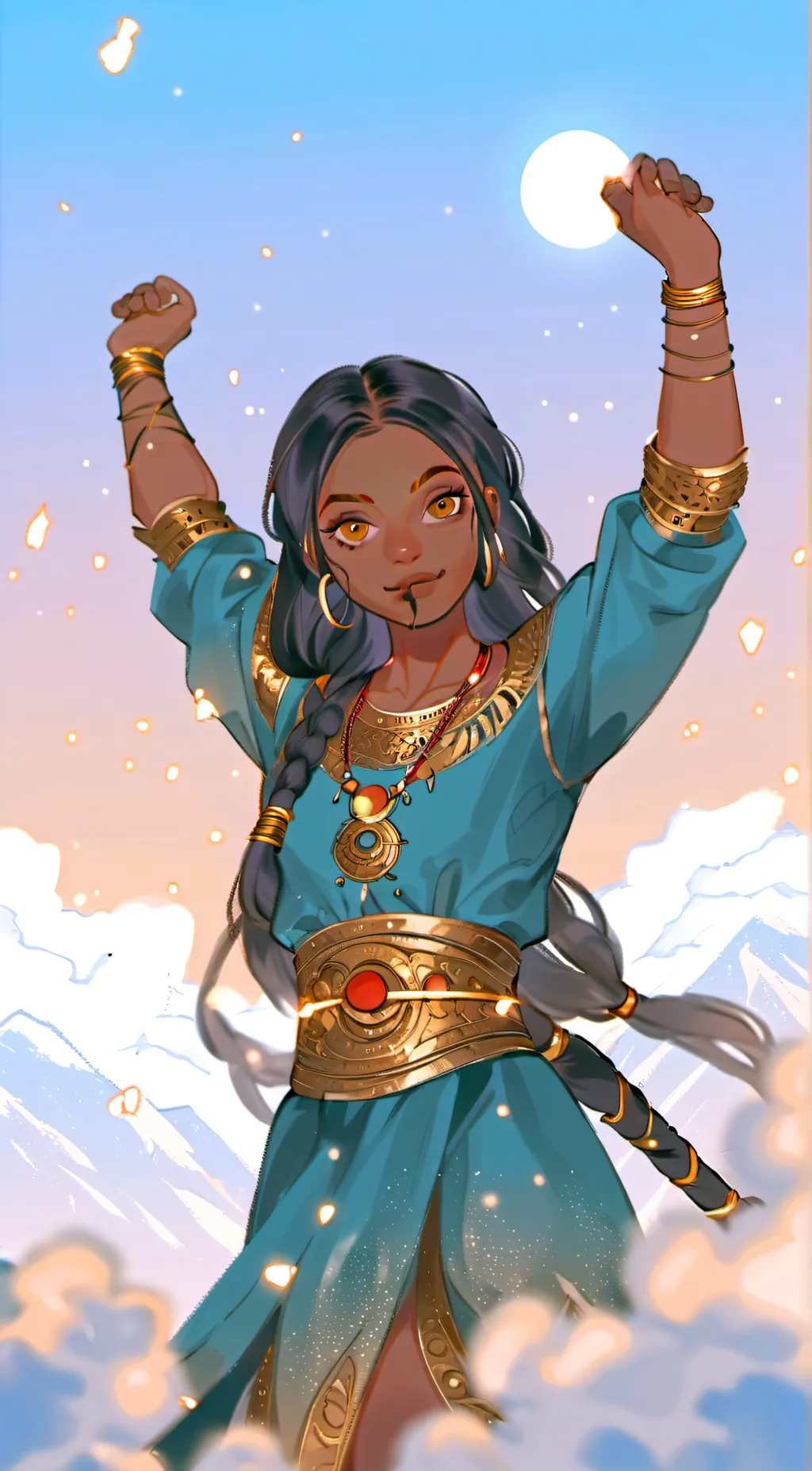 ai character: Tasneem background