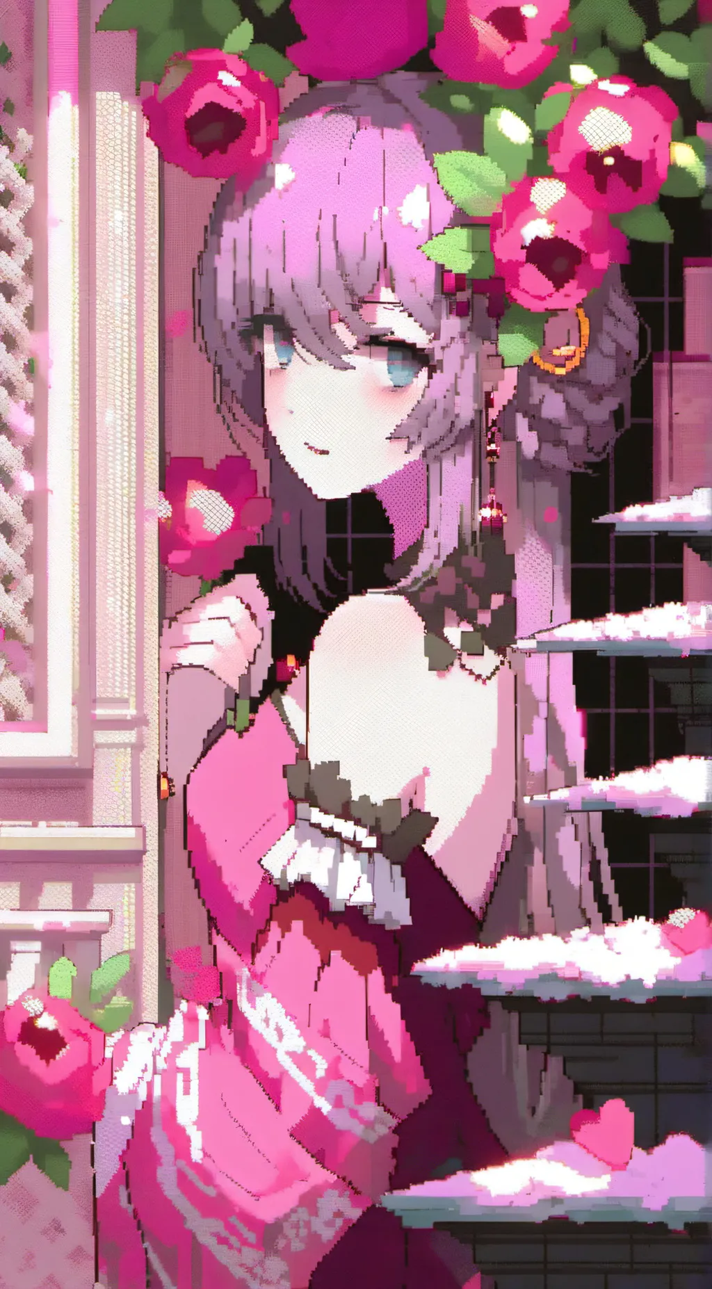 ai character: ANGEL MY LOVE background