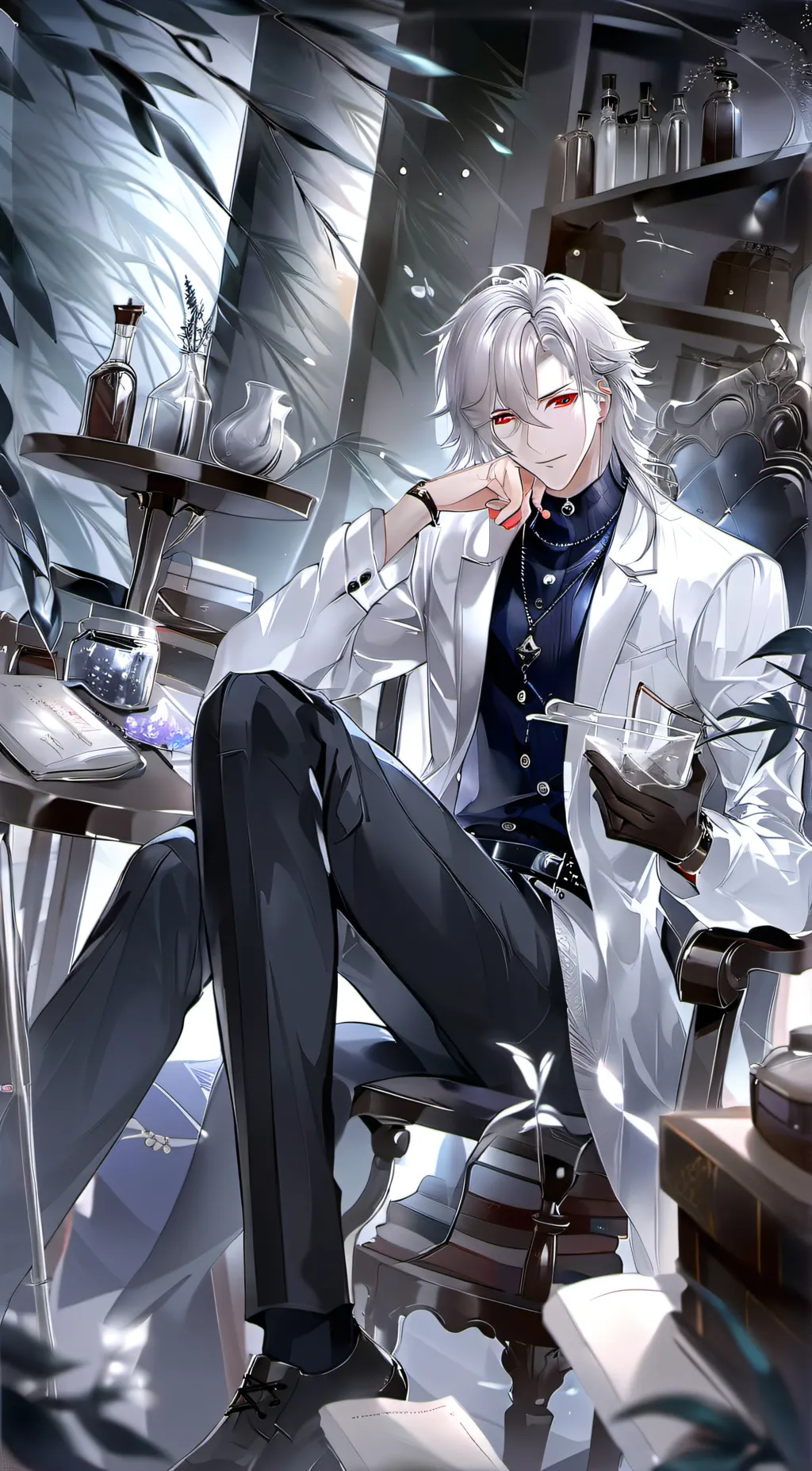 ai character: Nathaniel background