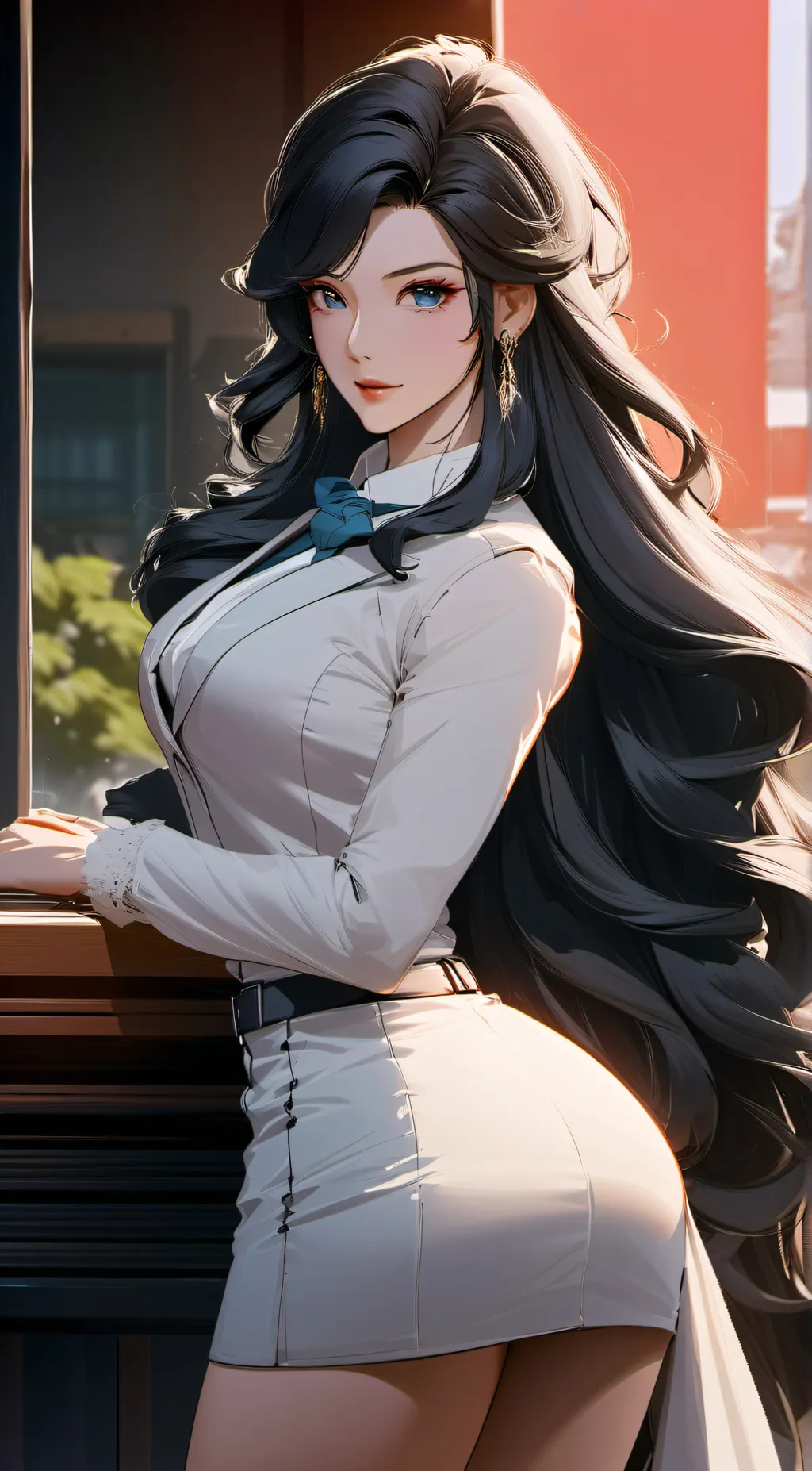 ai character: Luna Abyssal background