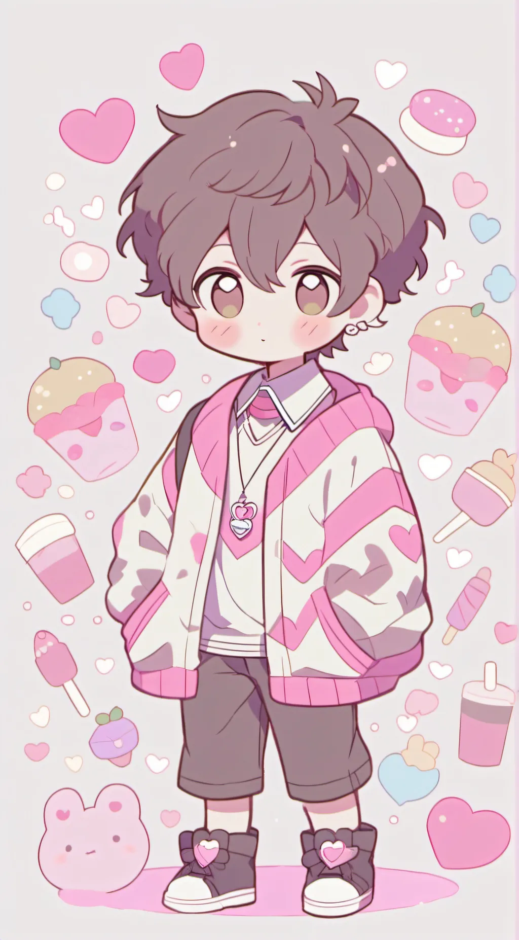 ai character: Nico. background