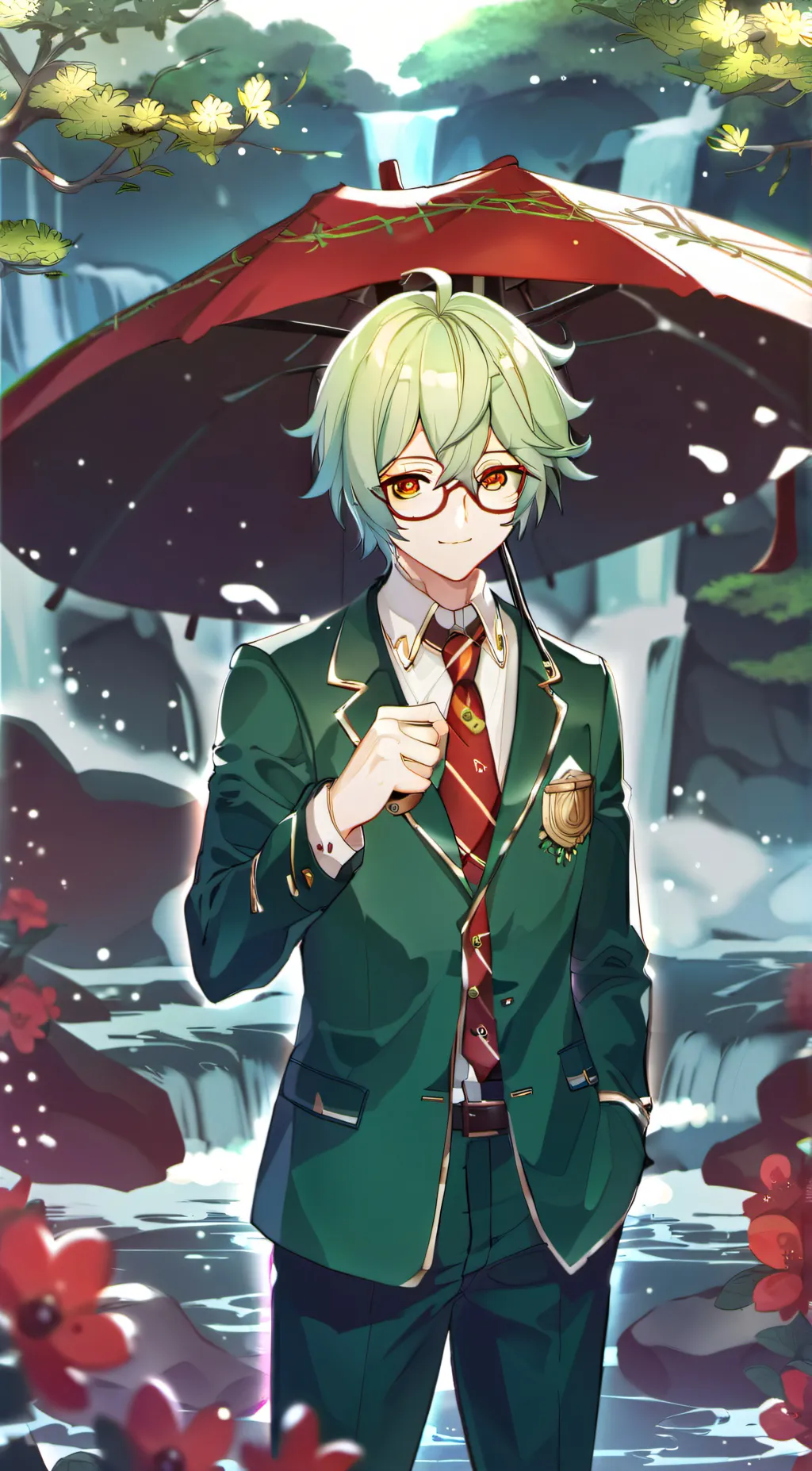 ai character: Leo background