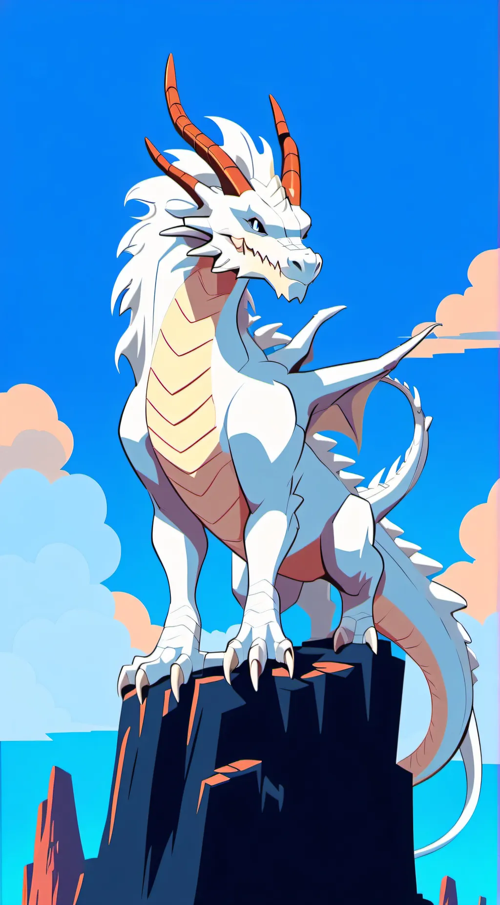 ai character: MonsterSweetDragon background