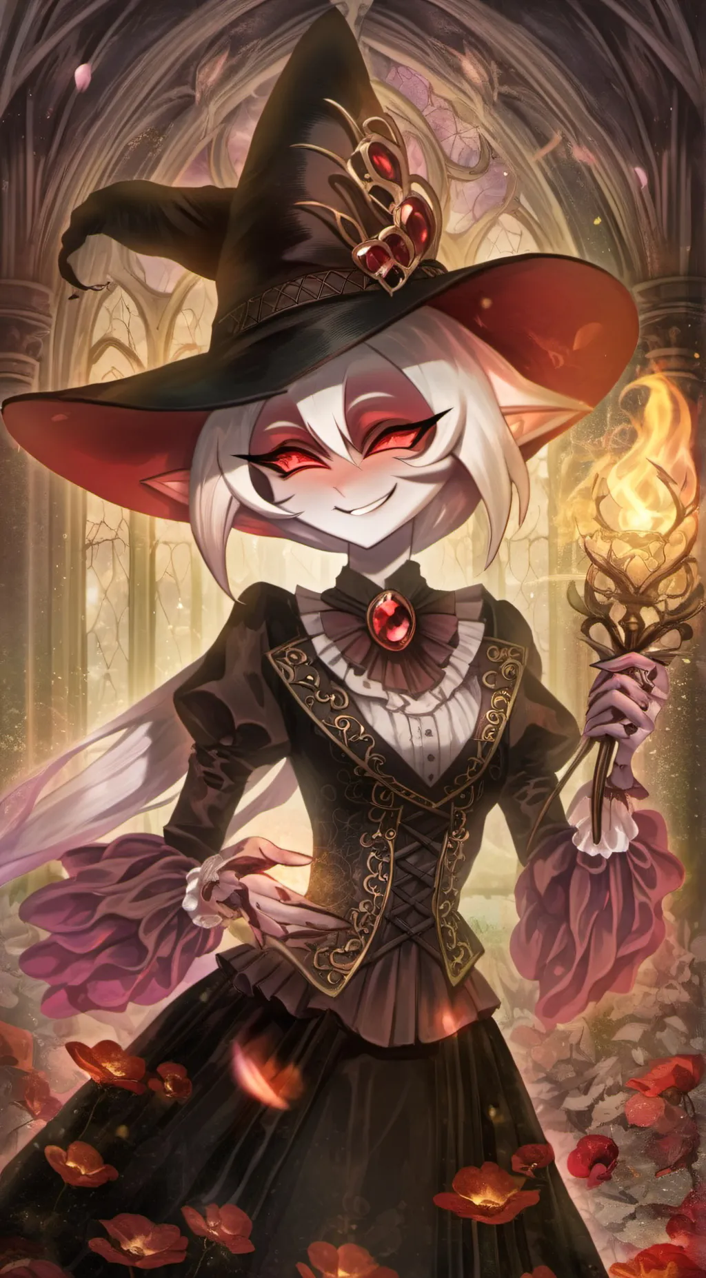 ai character: Witch background