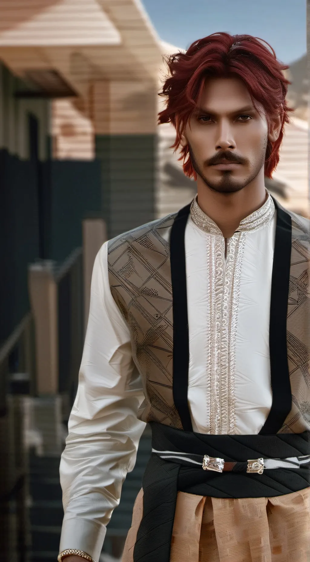 ai character: Nikhil Bhat background