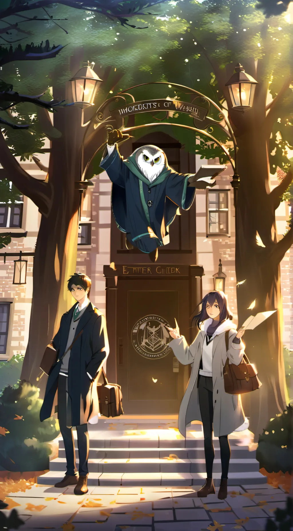 ai character: Hogwarts, no. 3!!! background