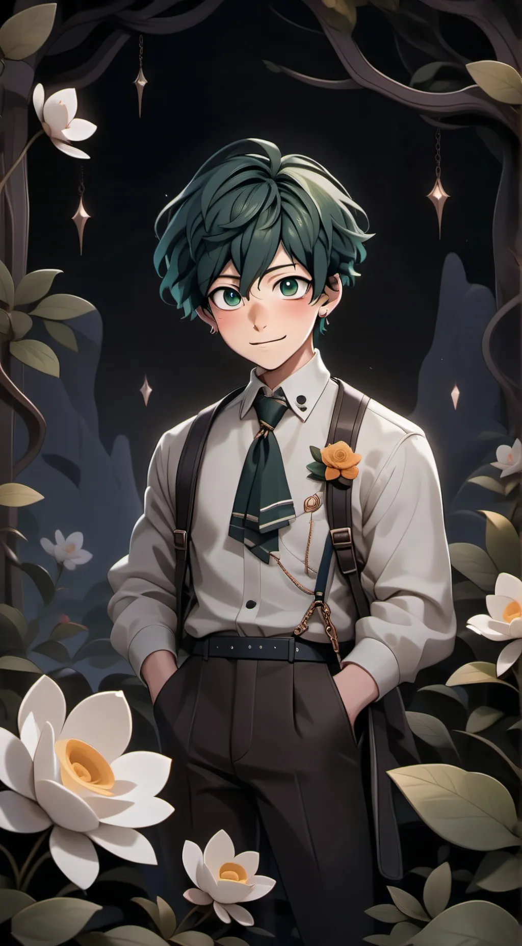ai character: Midoryia Izuku background