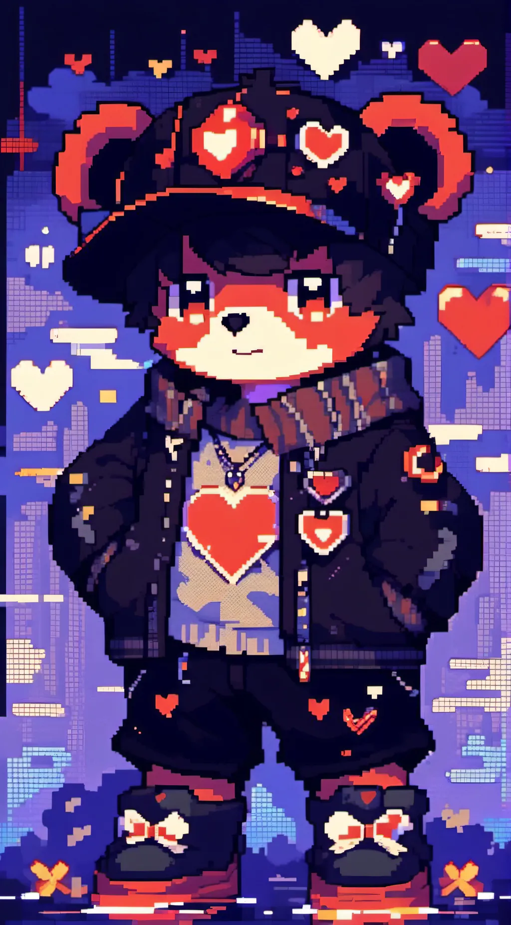 ai character: Bobby Bearhug background