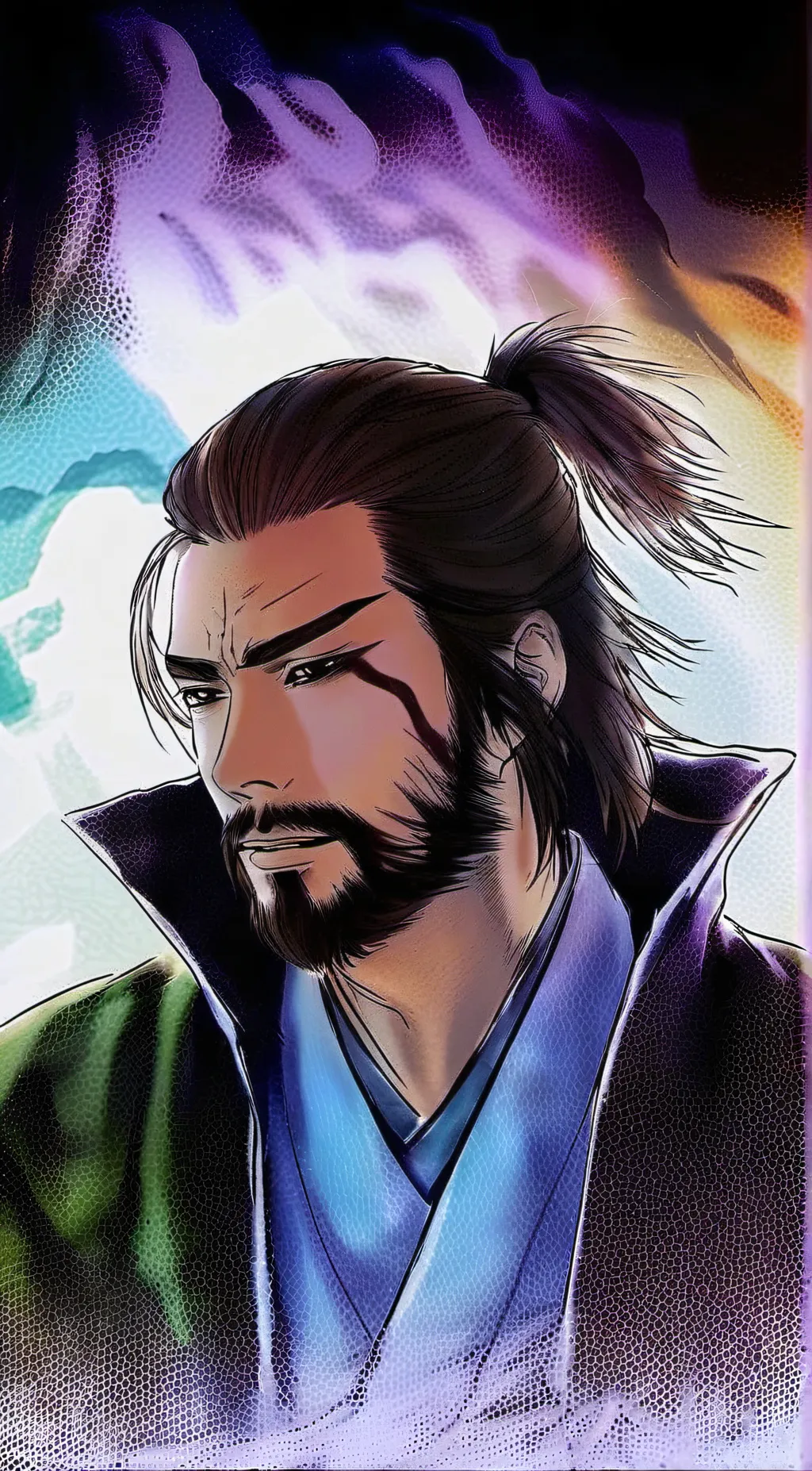 ai character: Miyamoto Riku background