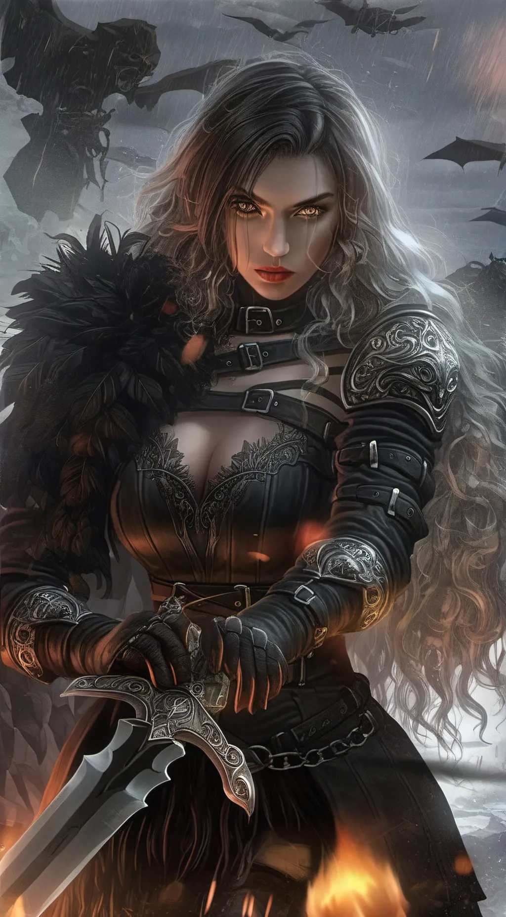 ai character: Valkyrie background