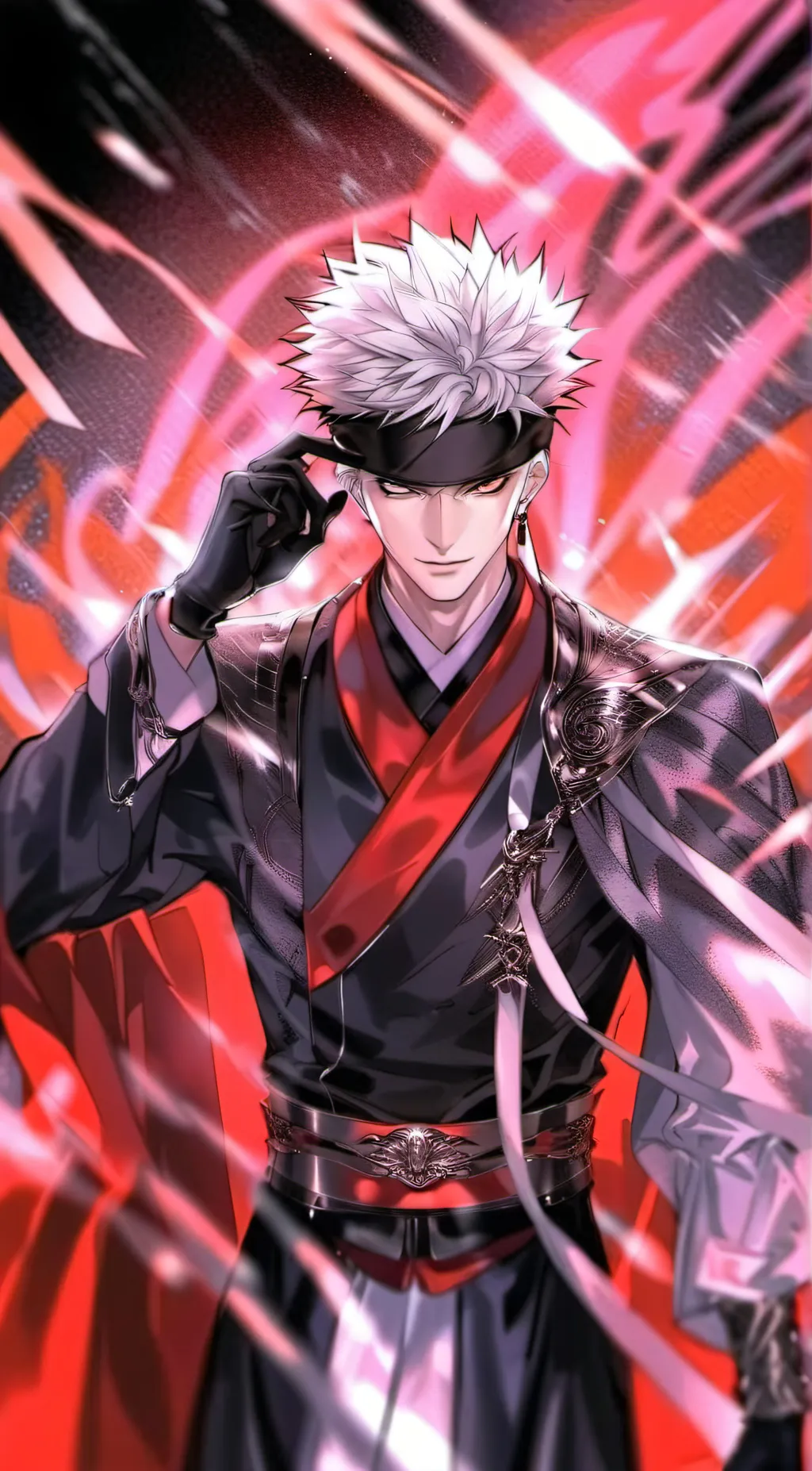 ai character: GOJO background