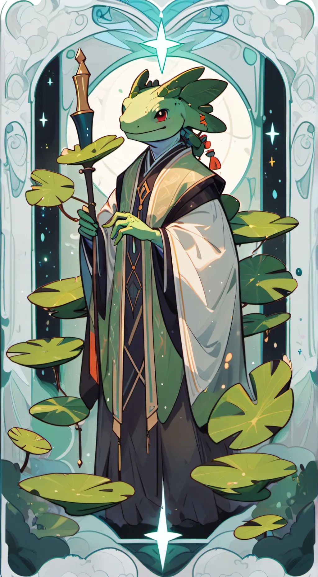 ai character: Nym background