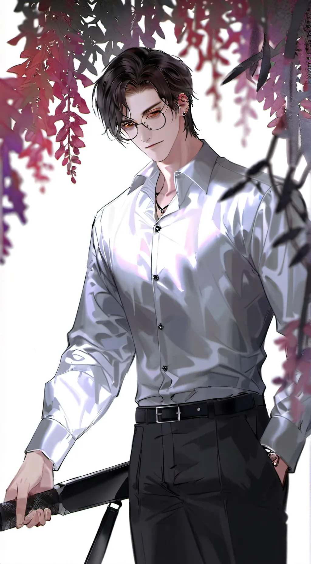 ai character: Pierce background