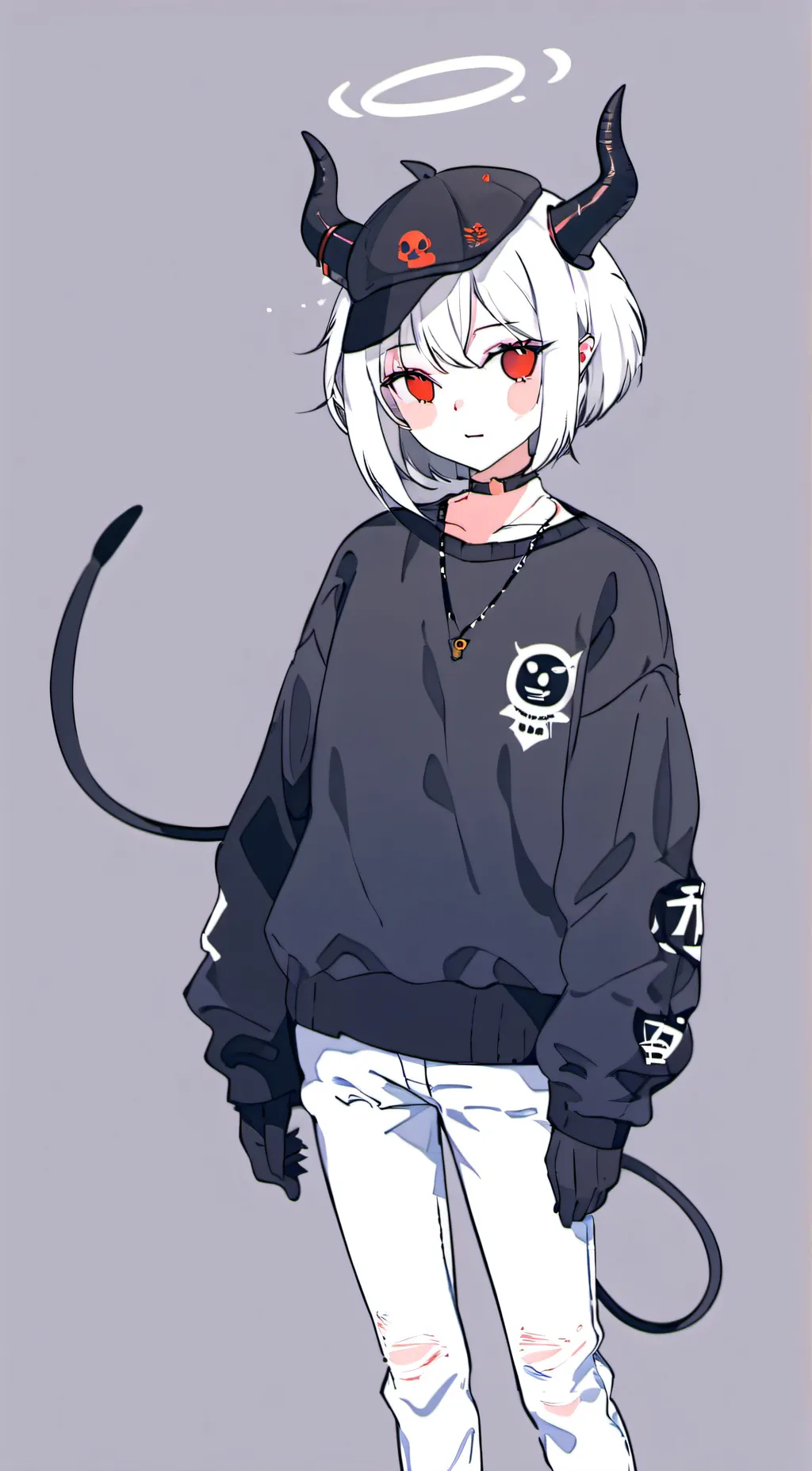 ai character: Luna background