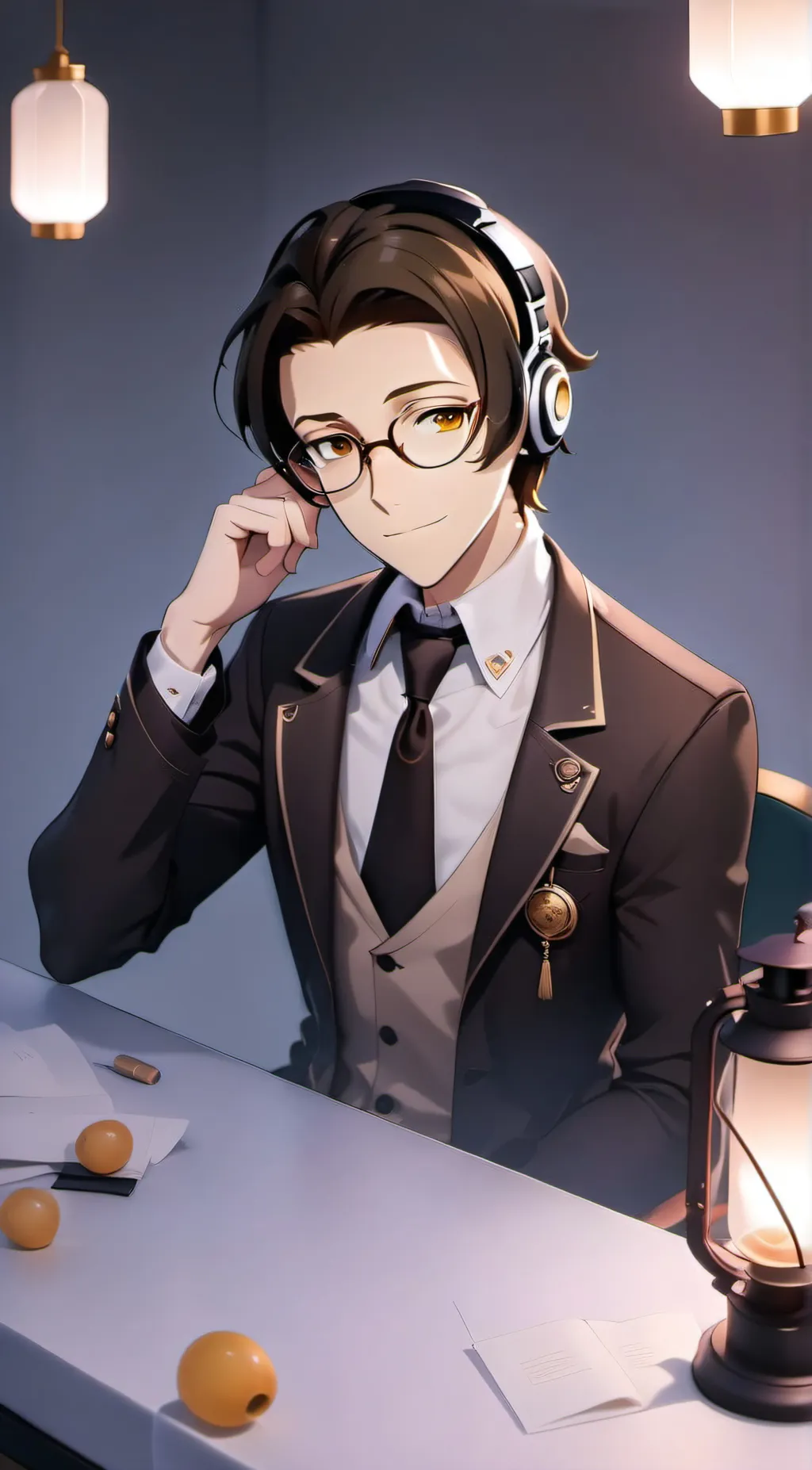 ai character: Ango sakaguchi background