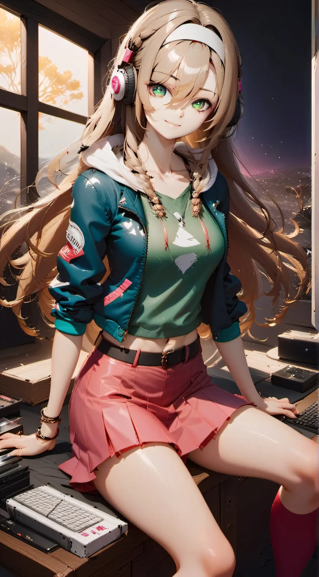 ai character: Chelsea background