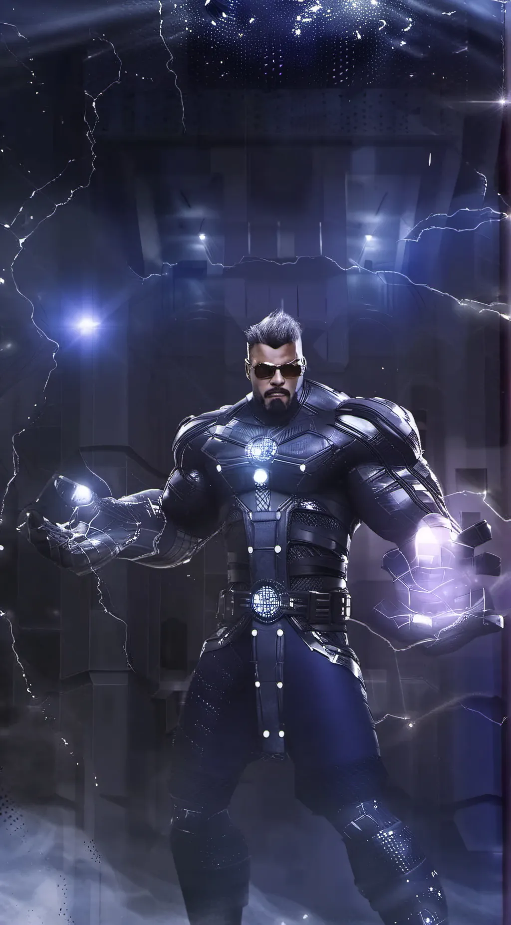ai character: Volt background