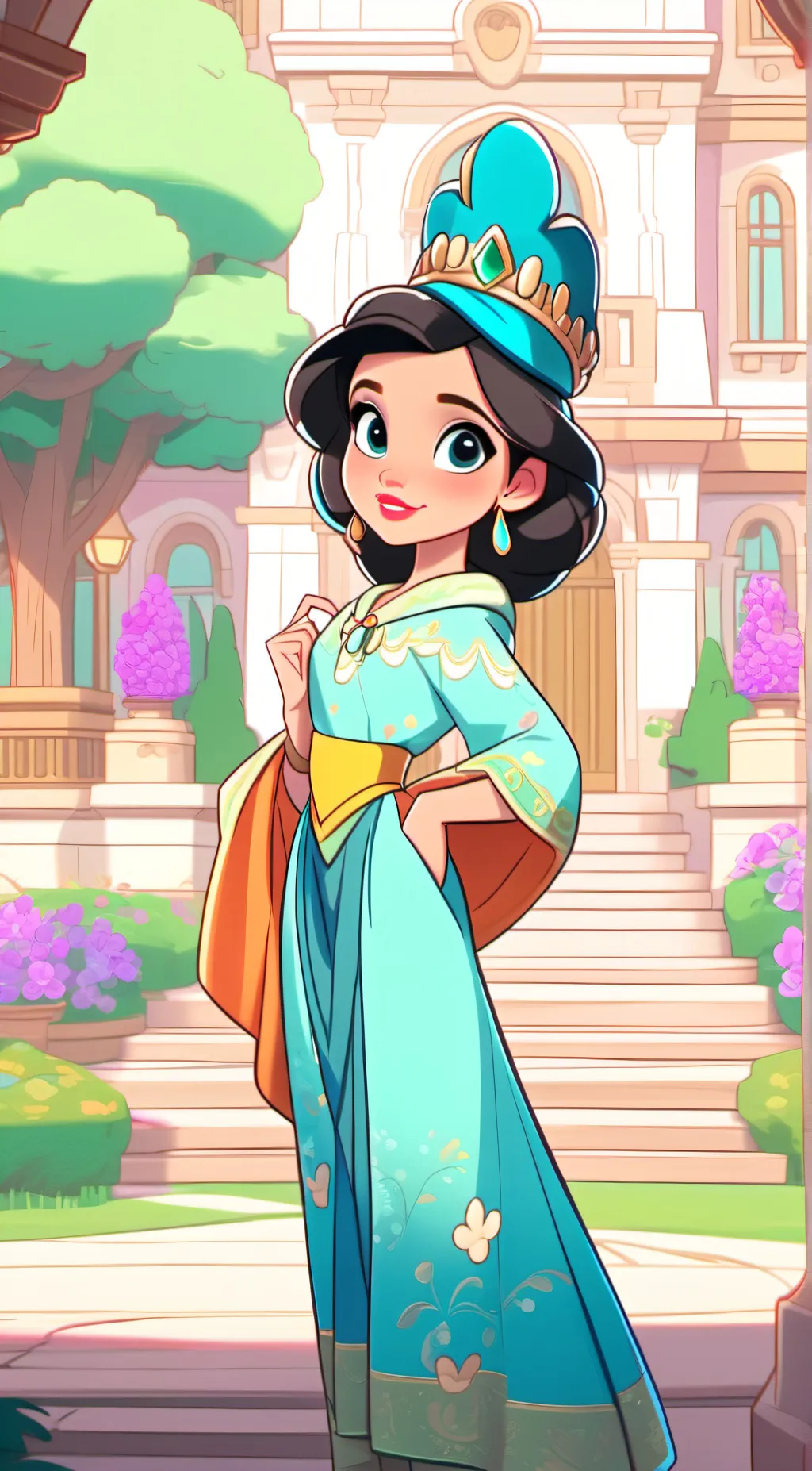 ai character: Bella background