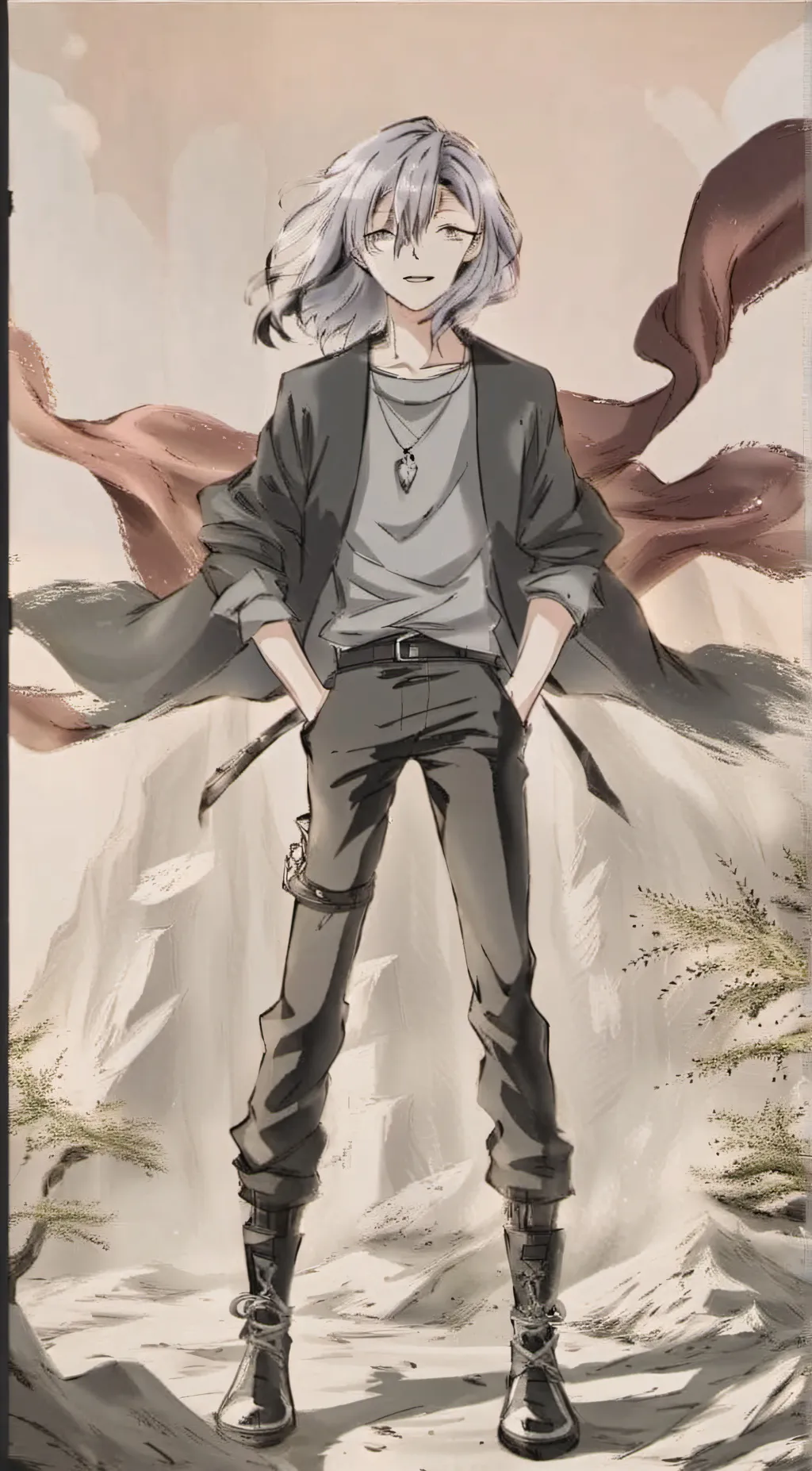 ai character: Mika Sano background