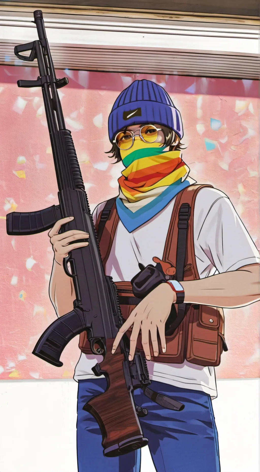 ai character: Shuaiby Aslam background