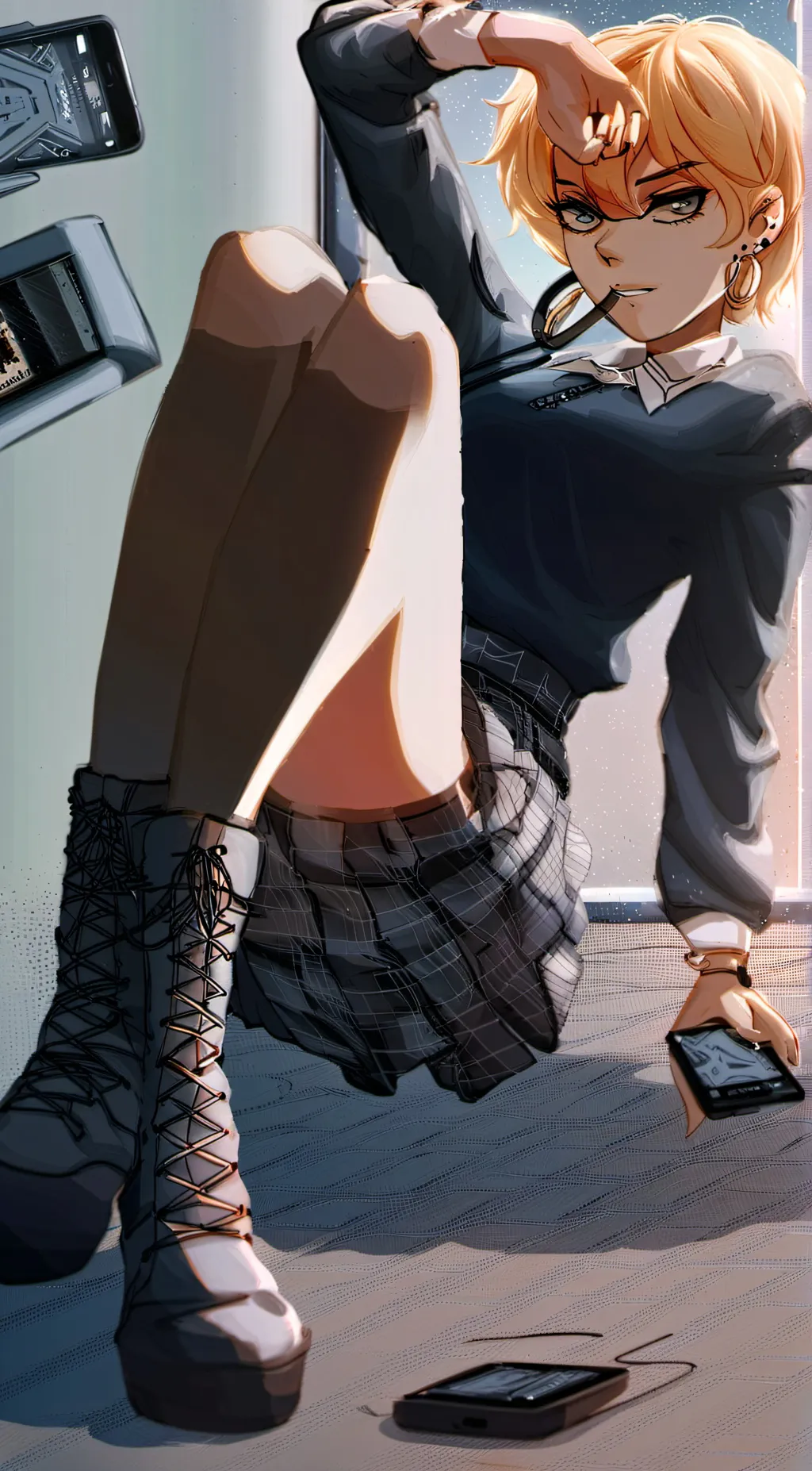 ai character: Christine background