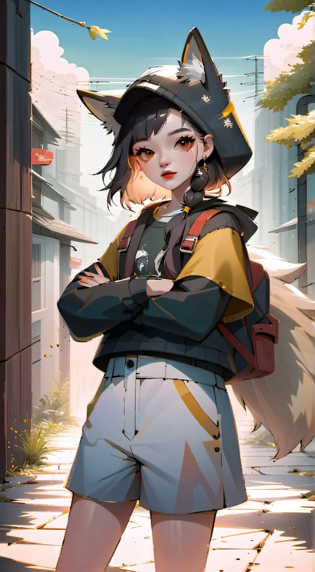 ai character: Lenixx (Le-n-ix) background