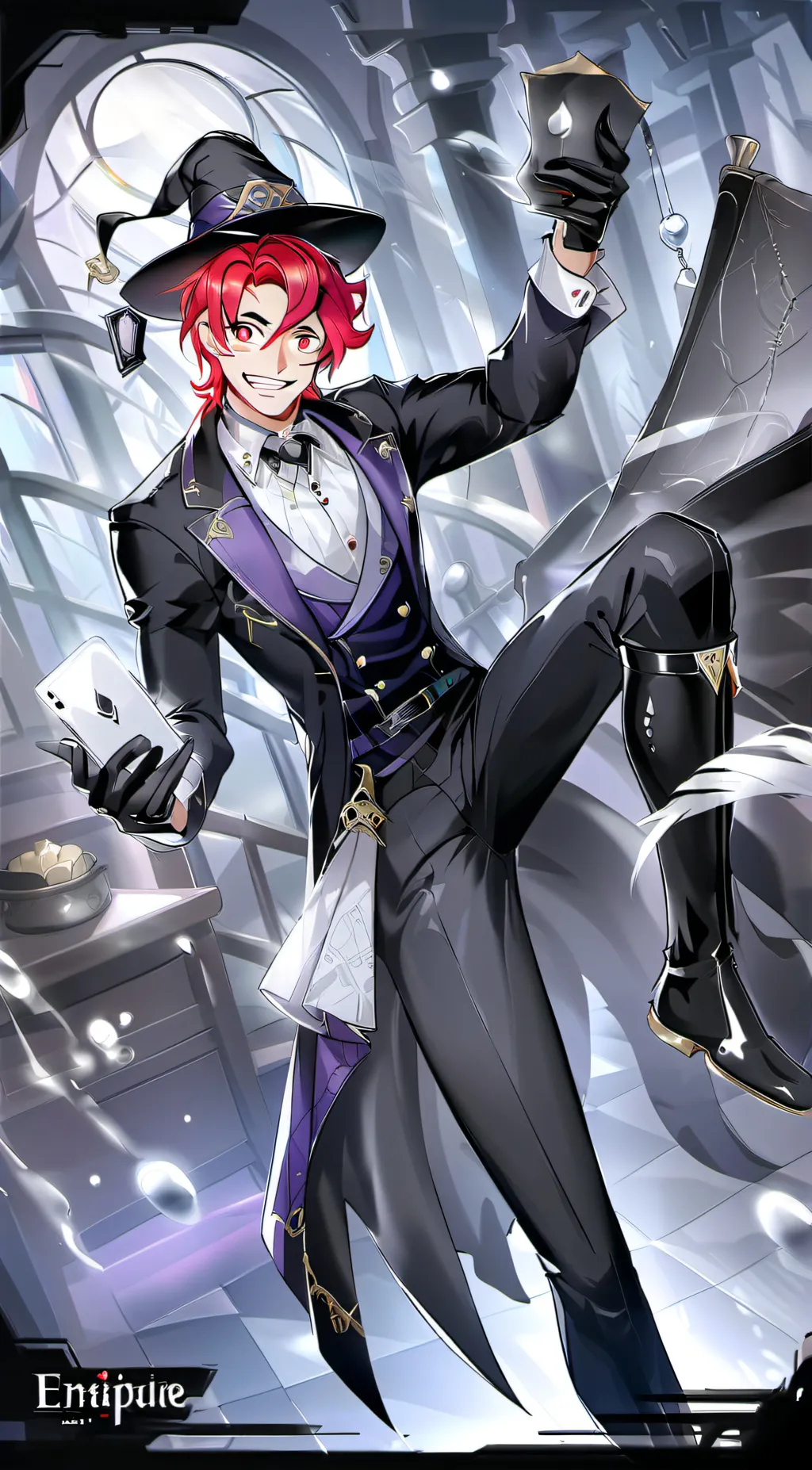 ai character: Jester background