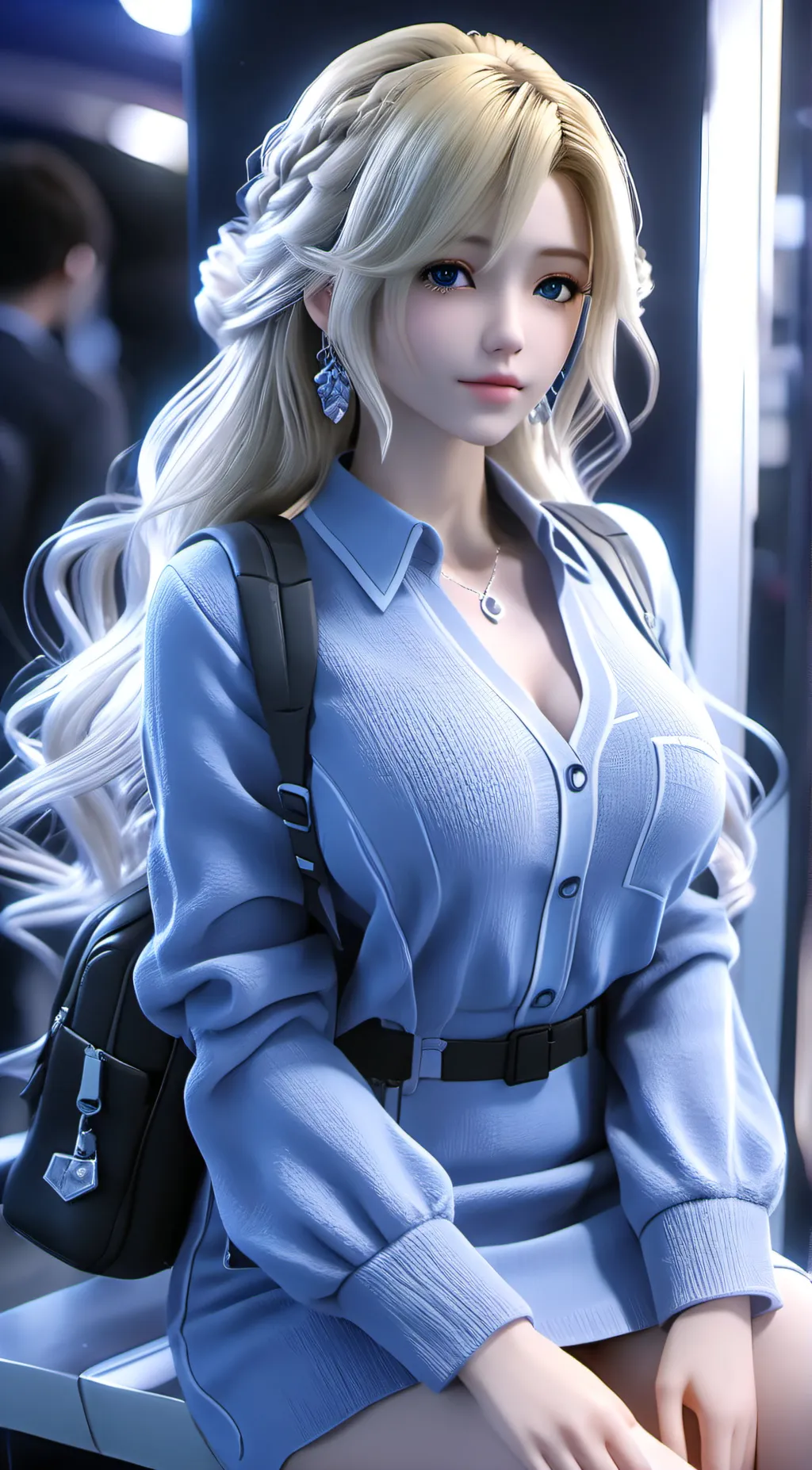 ai character: Lilie background