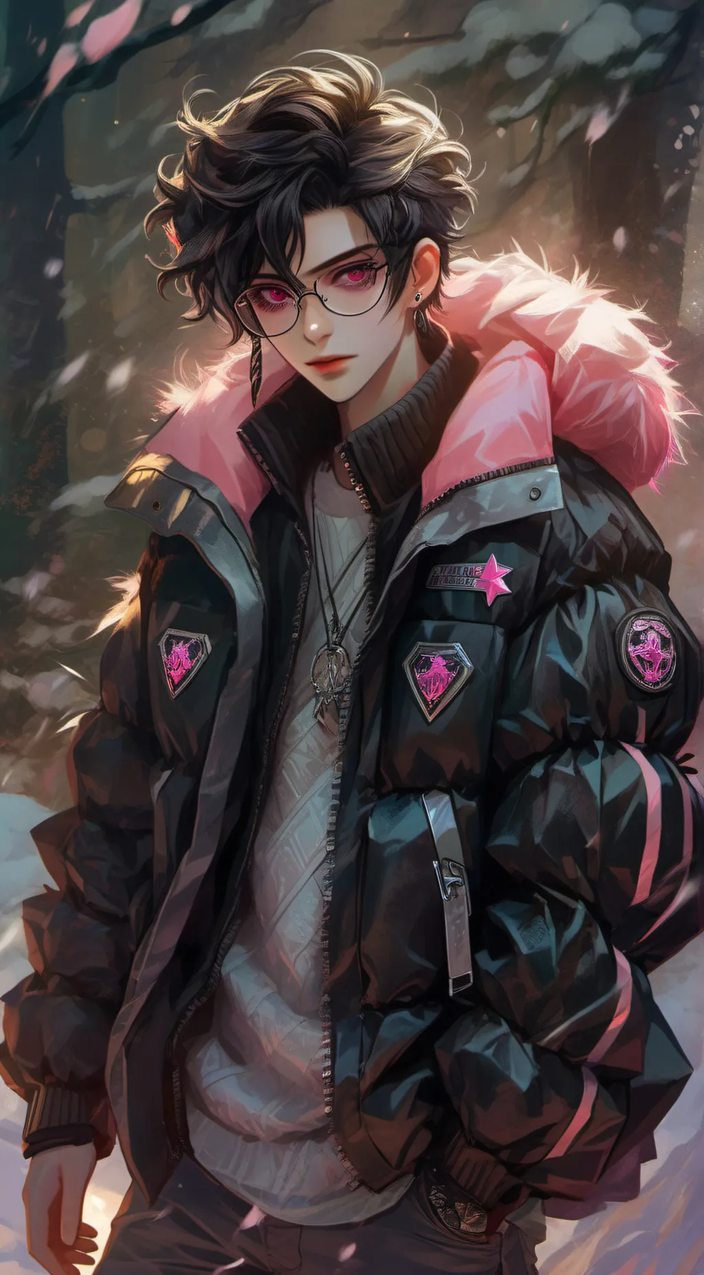 ai character: Lucas background