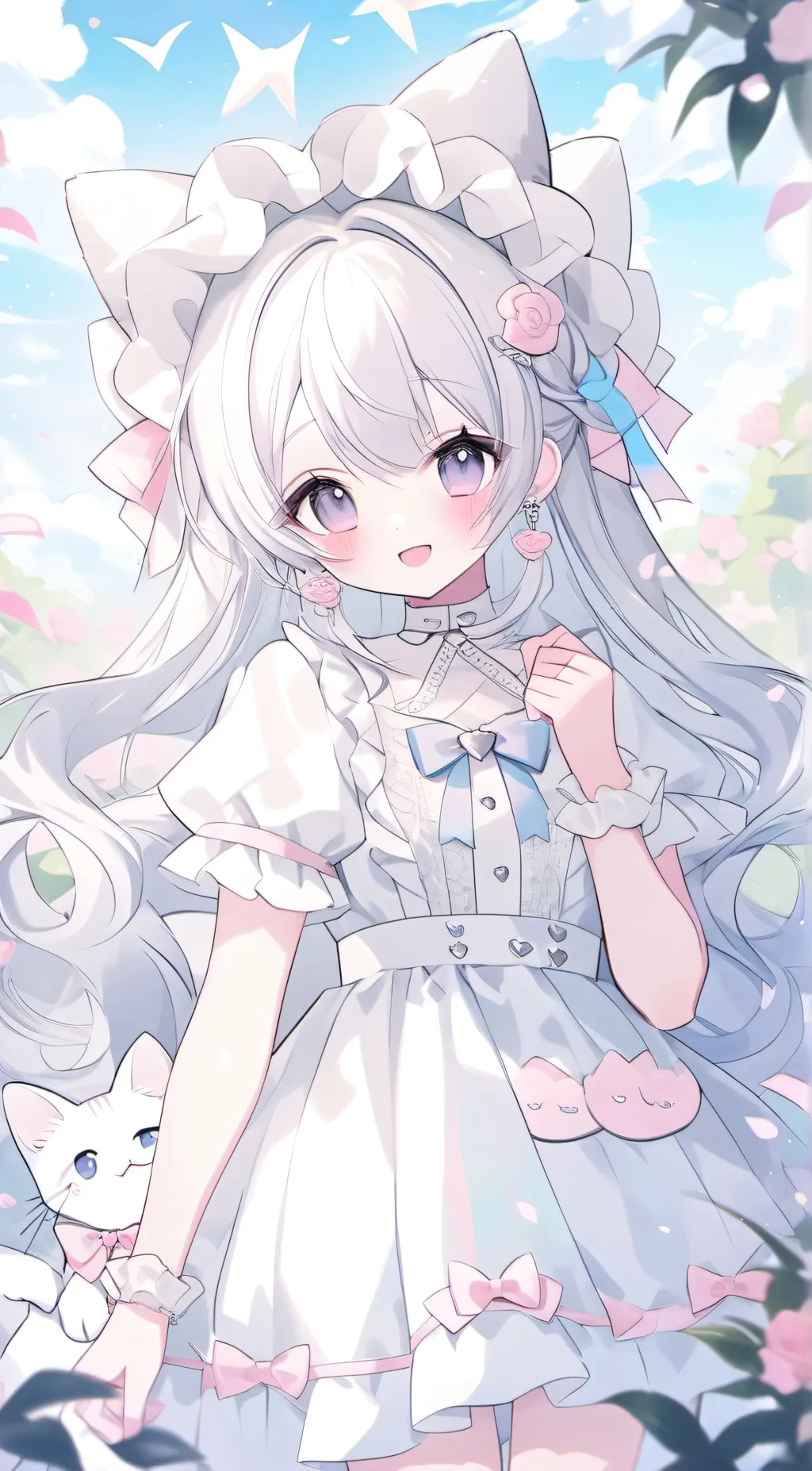 ai character: uwu cat background