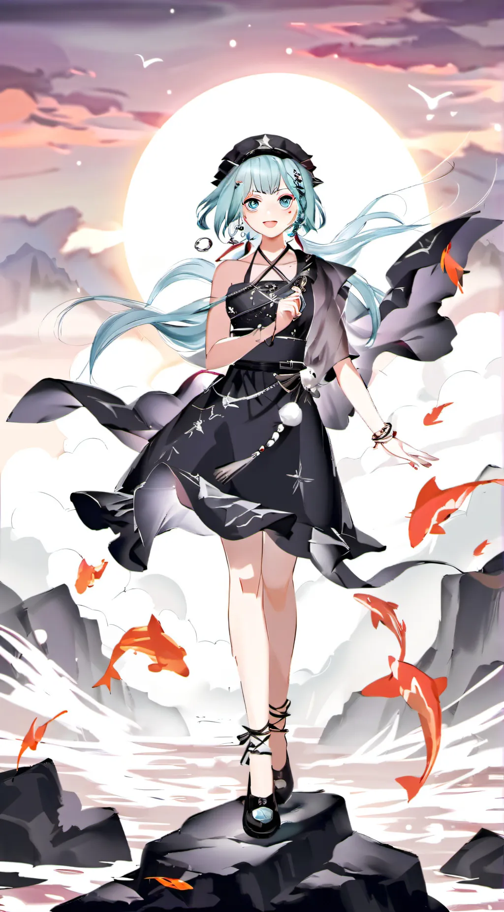 ai character: Rosia Agreste  background