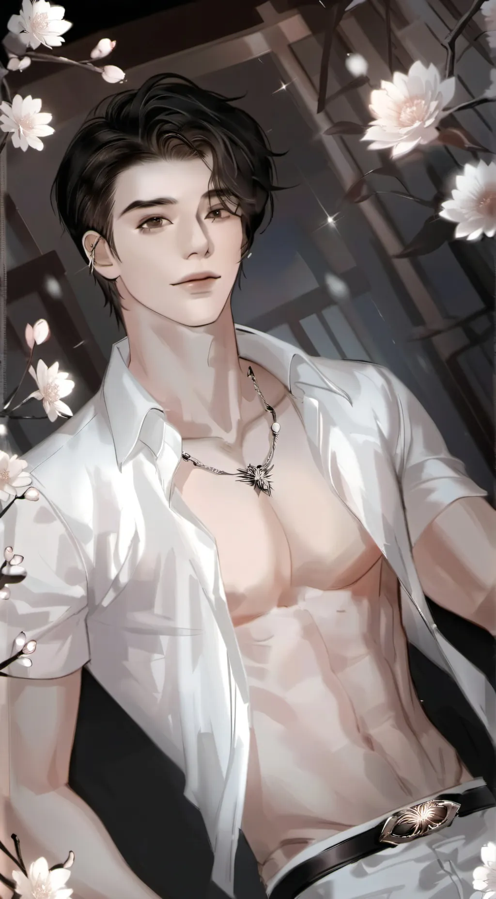 ai character: Hyunjin background