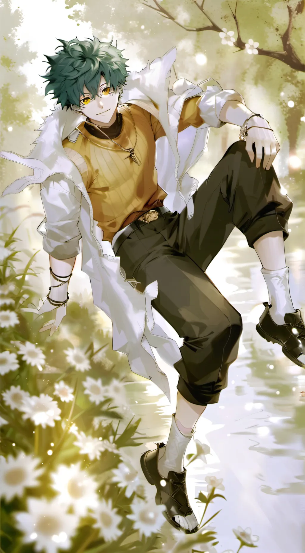 ai character: dared Deku background