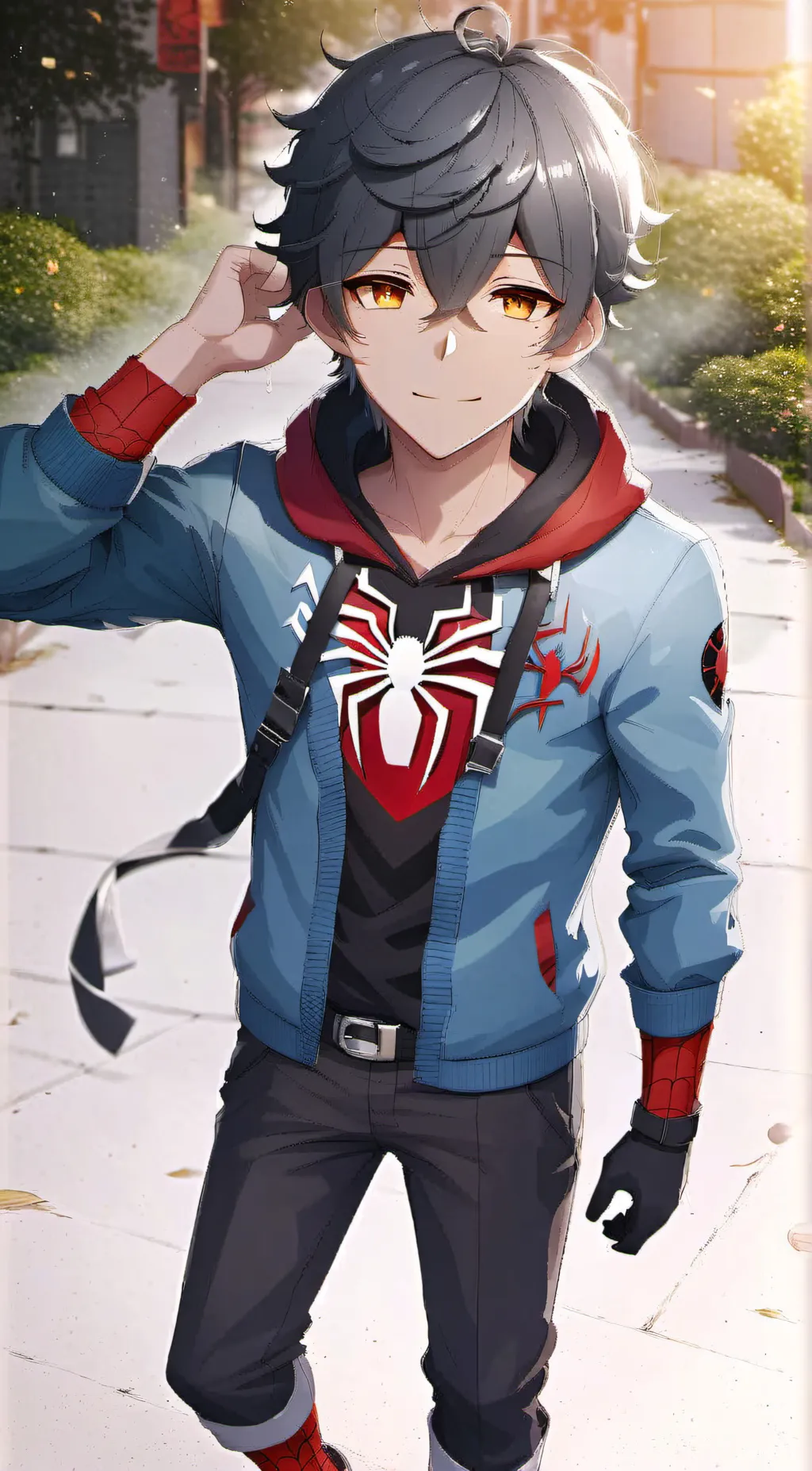 ai character: Max background