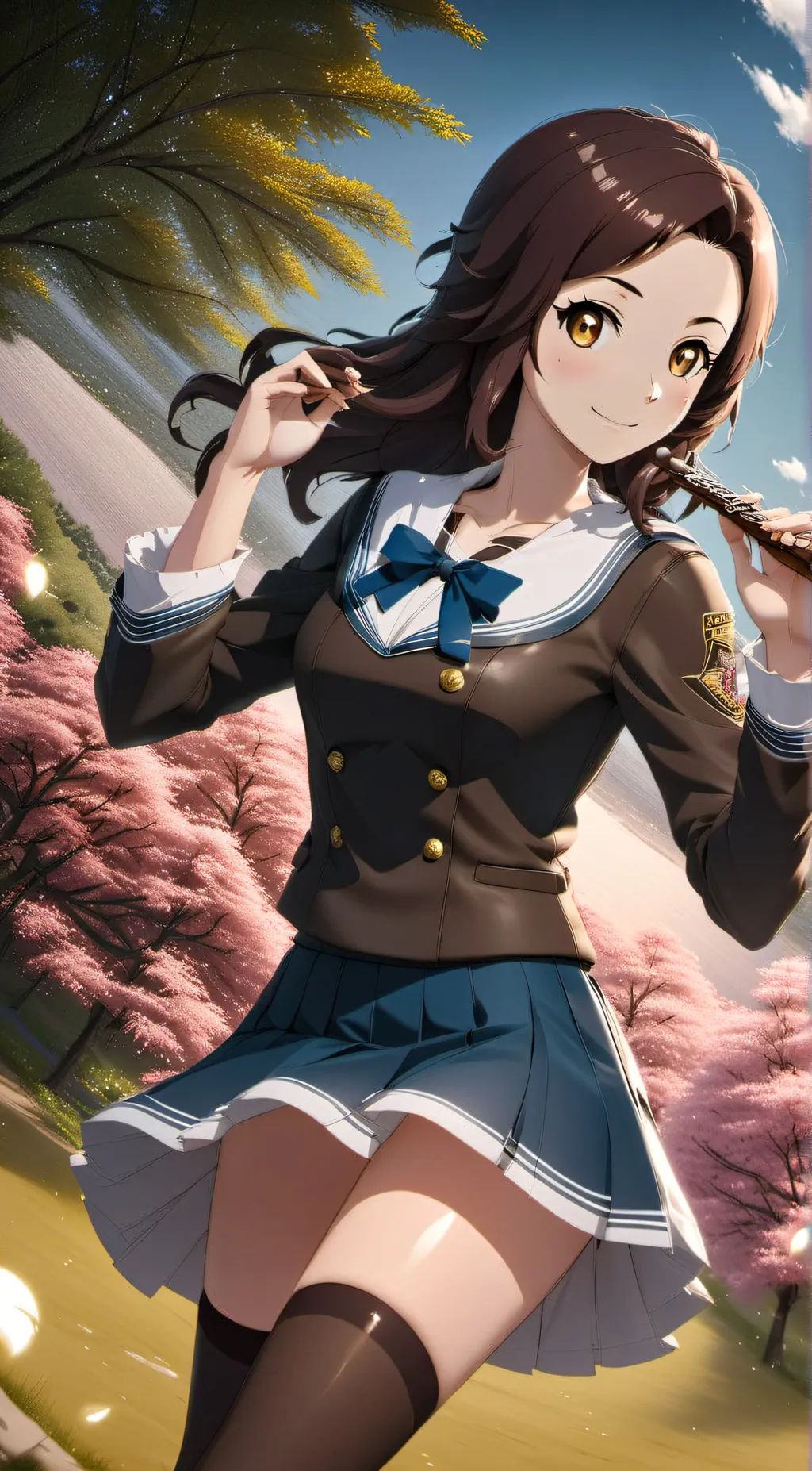 ai character: Shirabe Inoue background