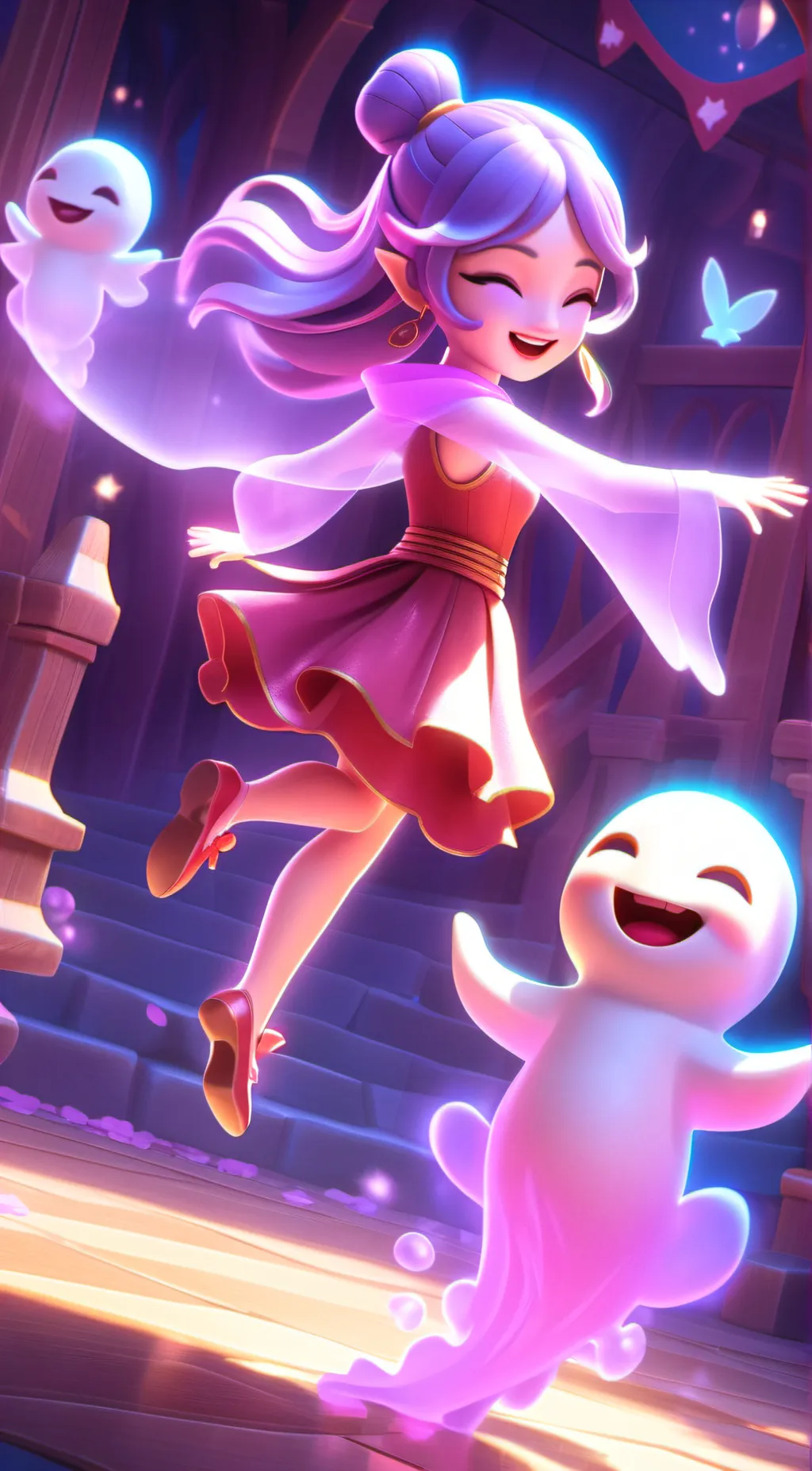 ai character: Imaginary Friend  background