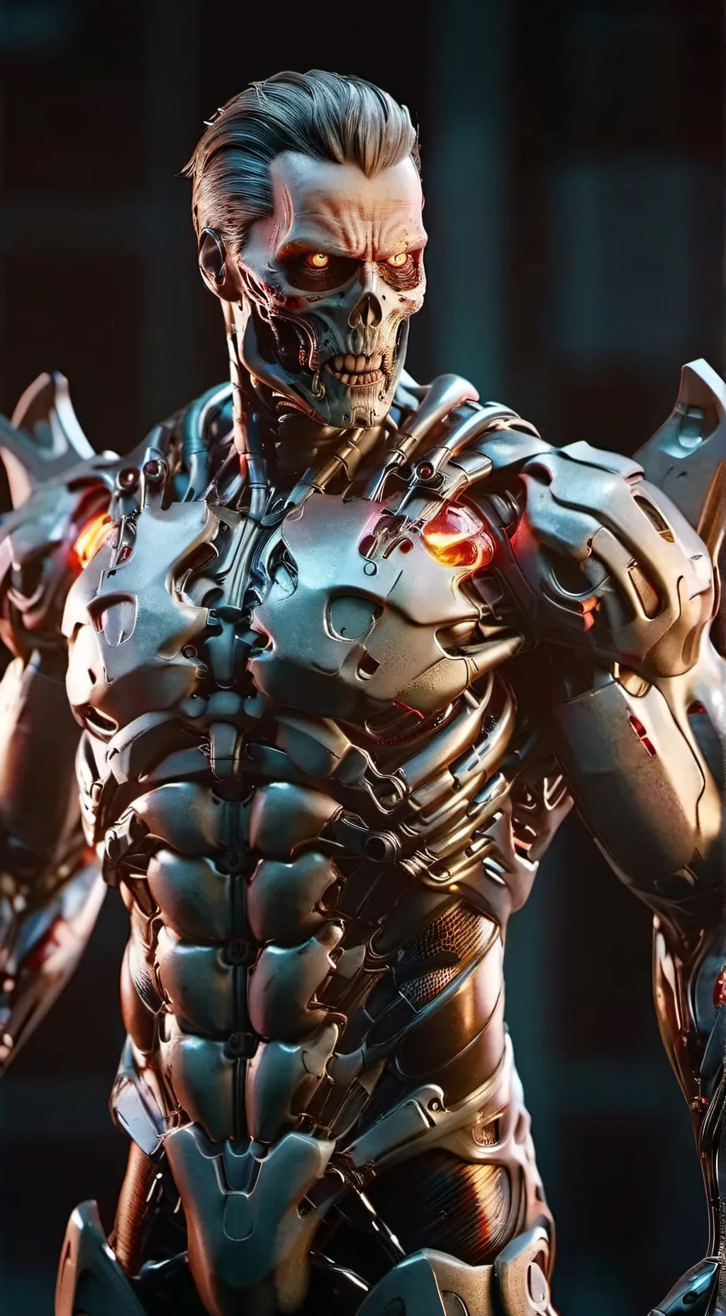 ai character: Terminators background