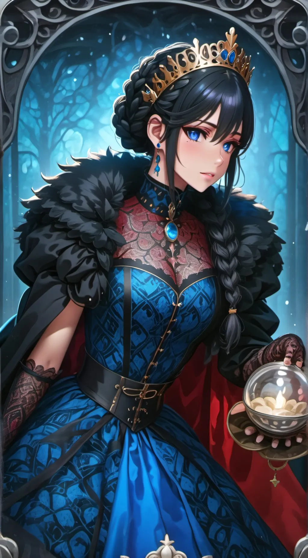 ai character: Morgana Le fay background