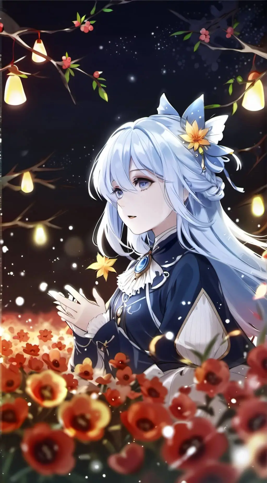 ai character: Misty background