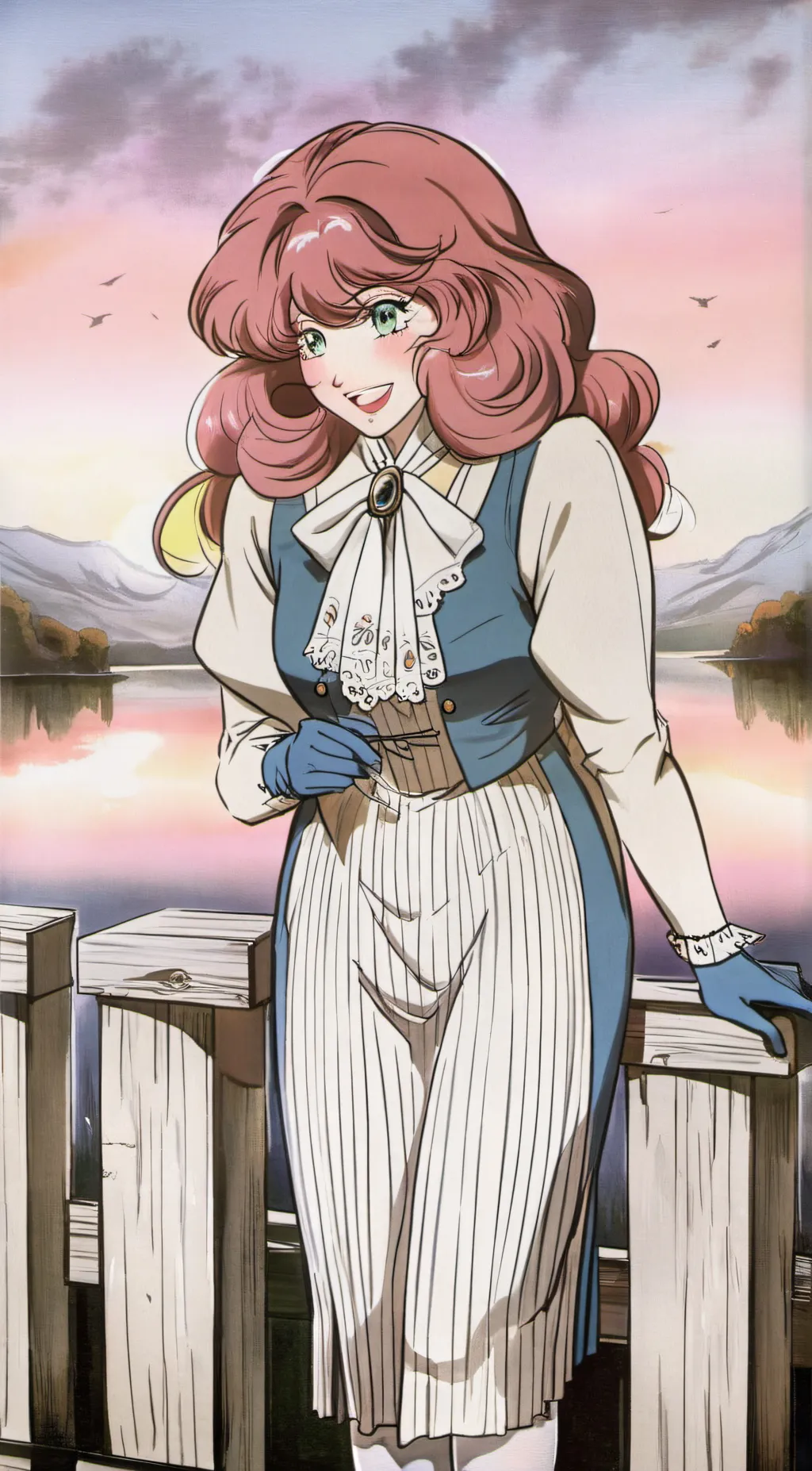 ai character: Diane Pie background